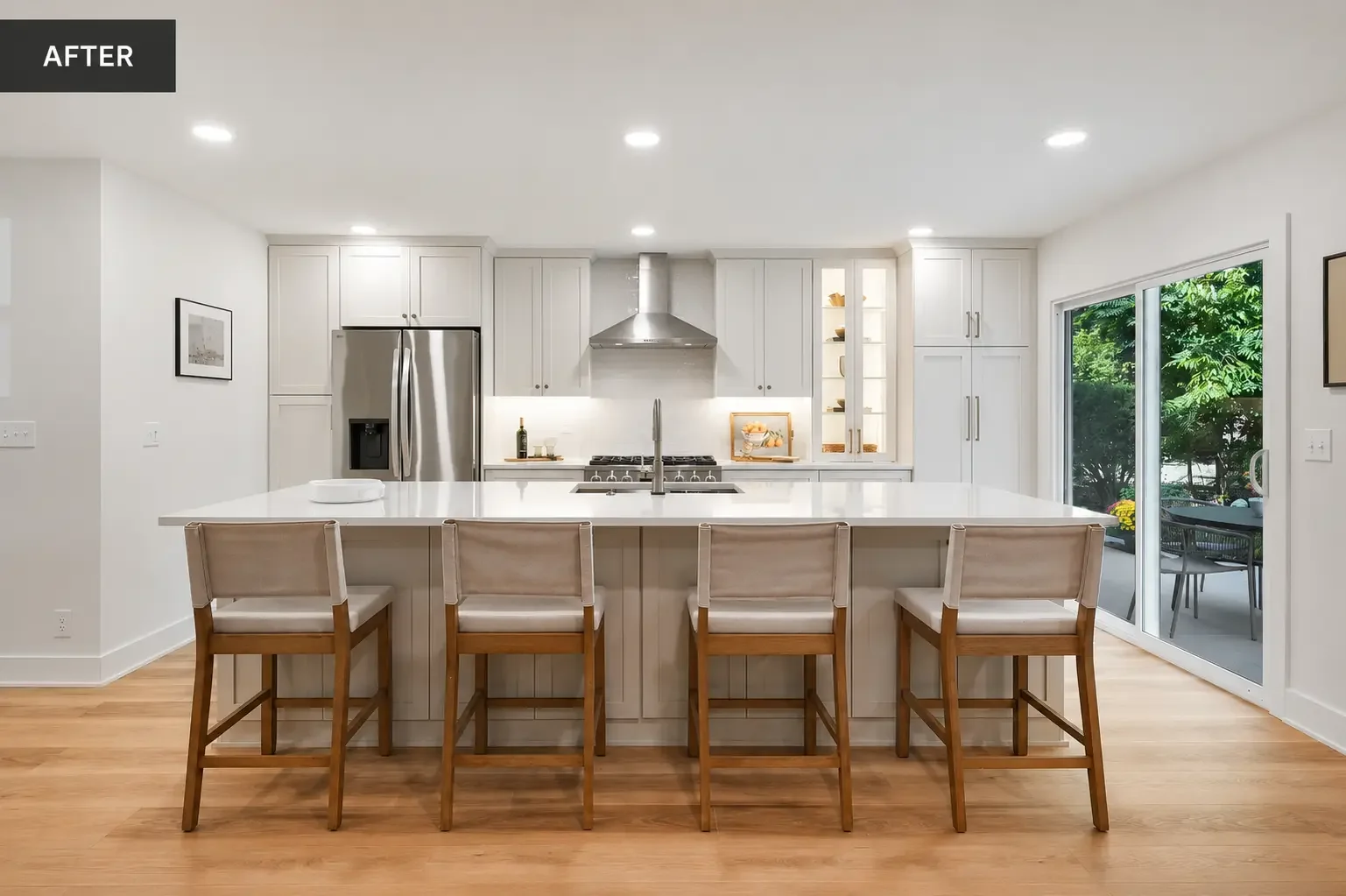 Upper Arlington Kitchen Remodel Floor Plan Layout