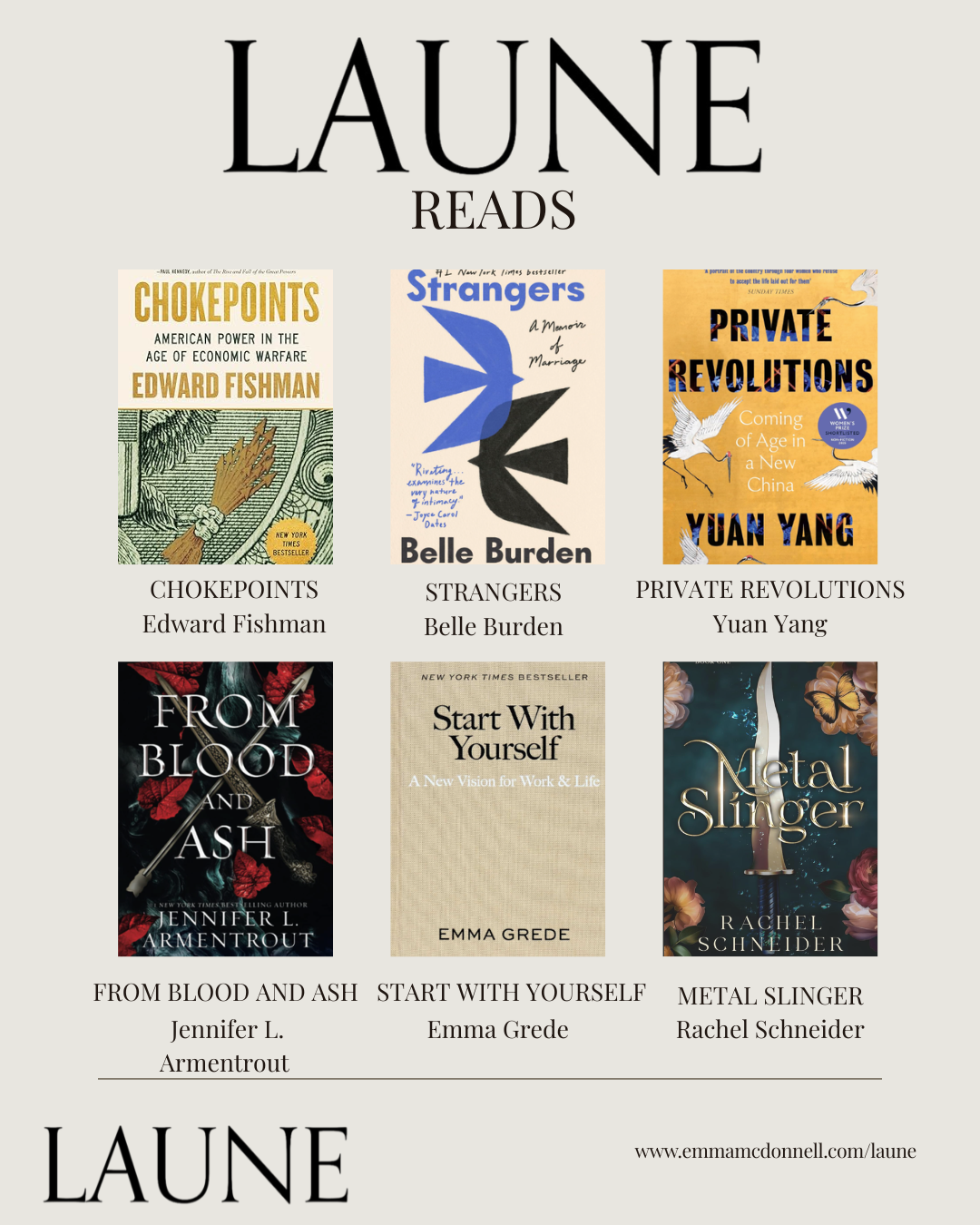 LAUNE Reads