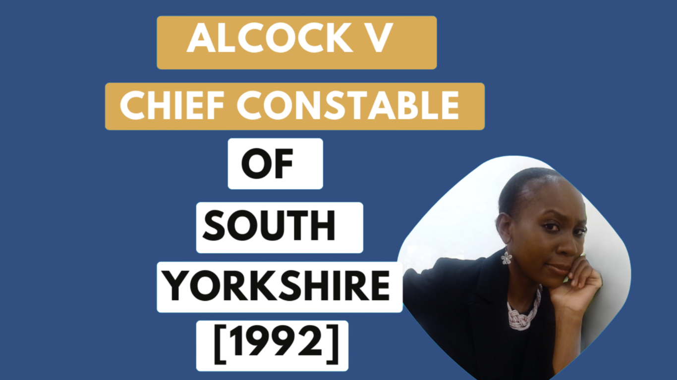 Alcock v Chief Constable of South Yorkshire [1992] 1 AC (HL)
