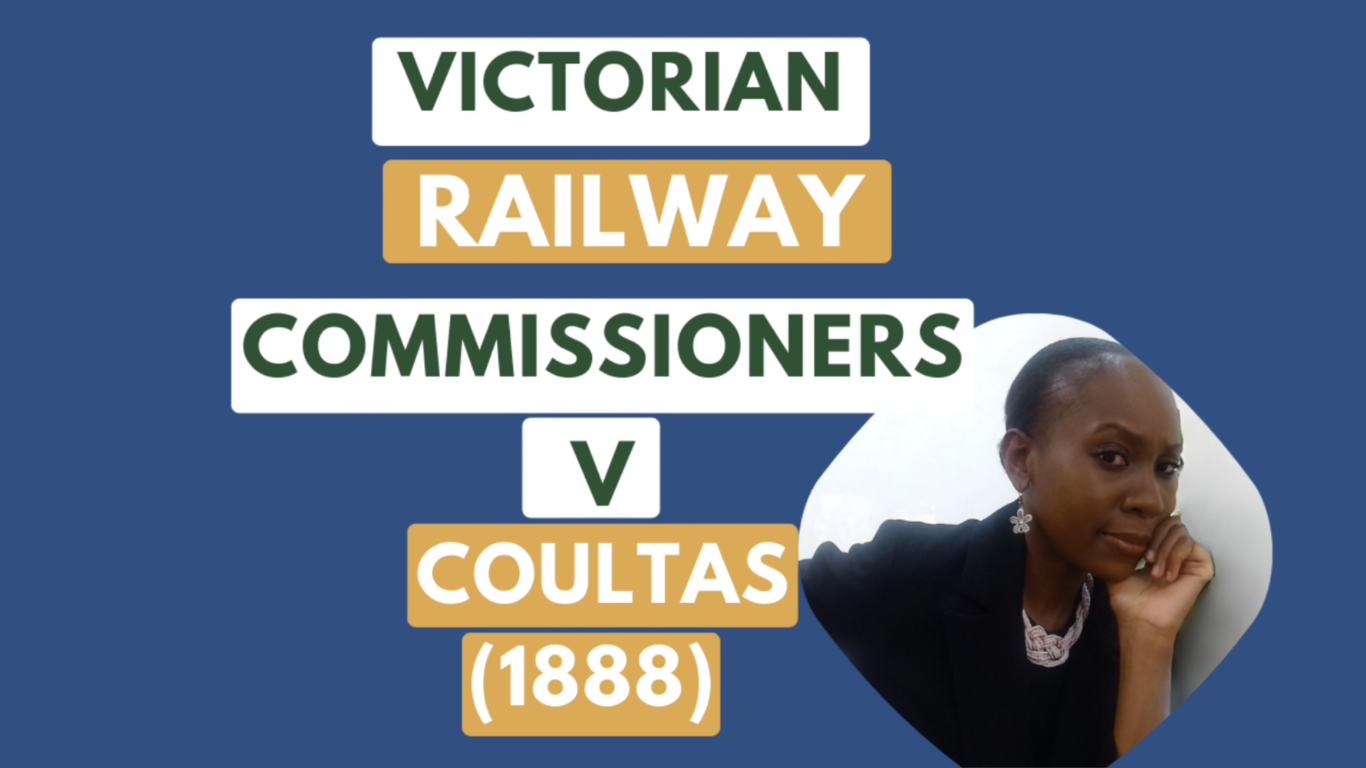 Victorian Railway Commissioners v Coultas (1888) 13 App Cas 222&nbsp;A Case Summary