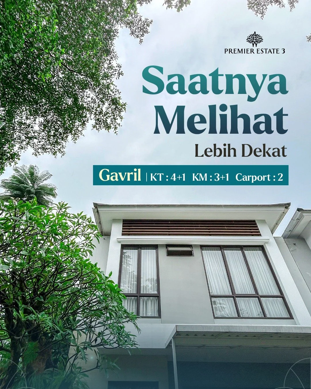 Saat kualitas hidup menjadi prioritas, setiap detail terasa berarti.

Tipe Gavril di @premier.estate3.official  dirancang dengan proporsi ruang yang lapang, pencahayaan alami, dan nuansa lingkungan hijau yang menenangkan

Kunjungi show unit dan hubun
