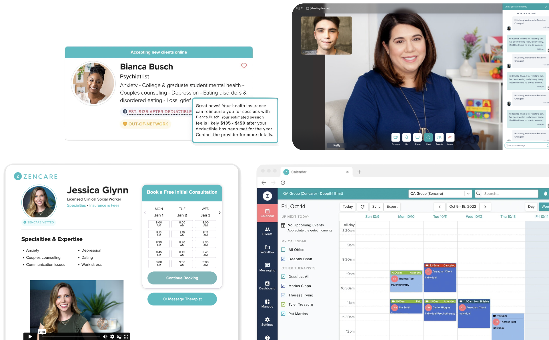Zencare Marketing Practice Management For Therapists
