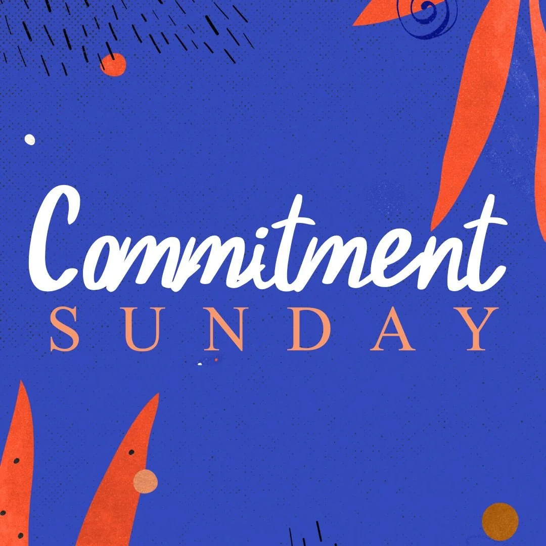 Commitment Sunday