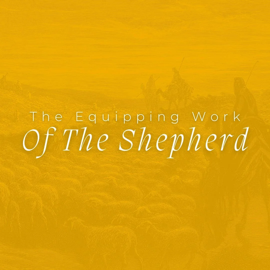The Equipping Work Of The Shepherd