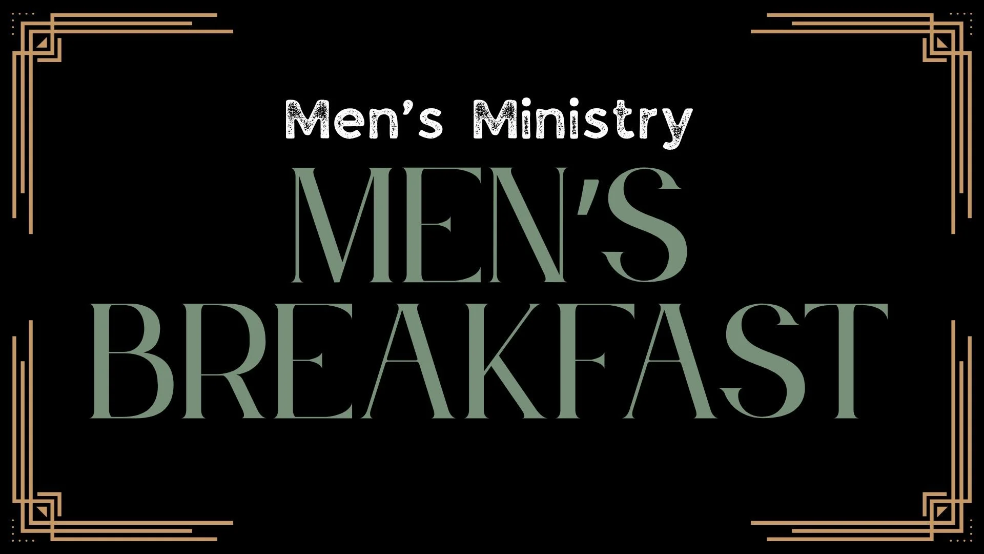 Men's Breakfast
