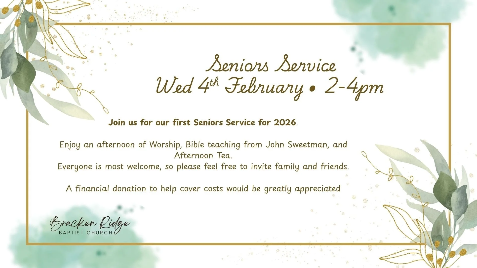 Seniors Service