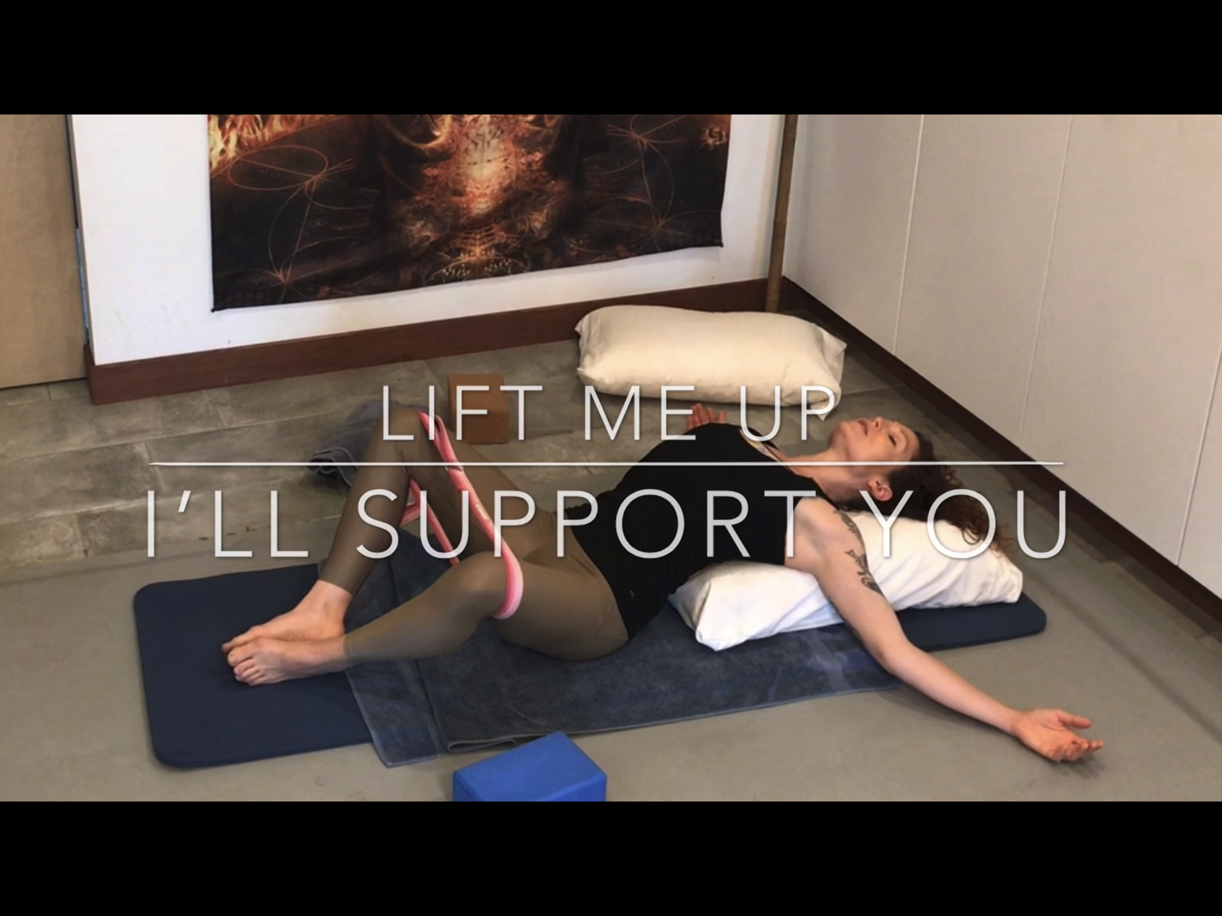 Lift Me Up, I'll Support You - restorative techniques to free the body