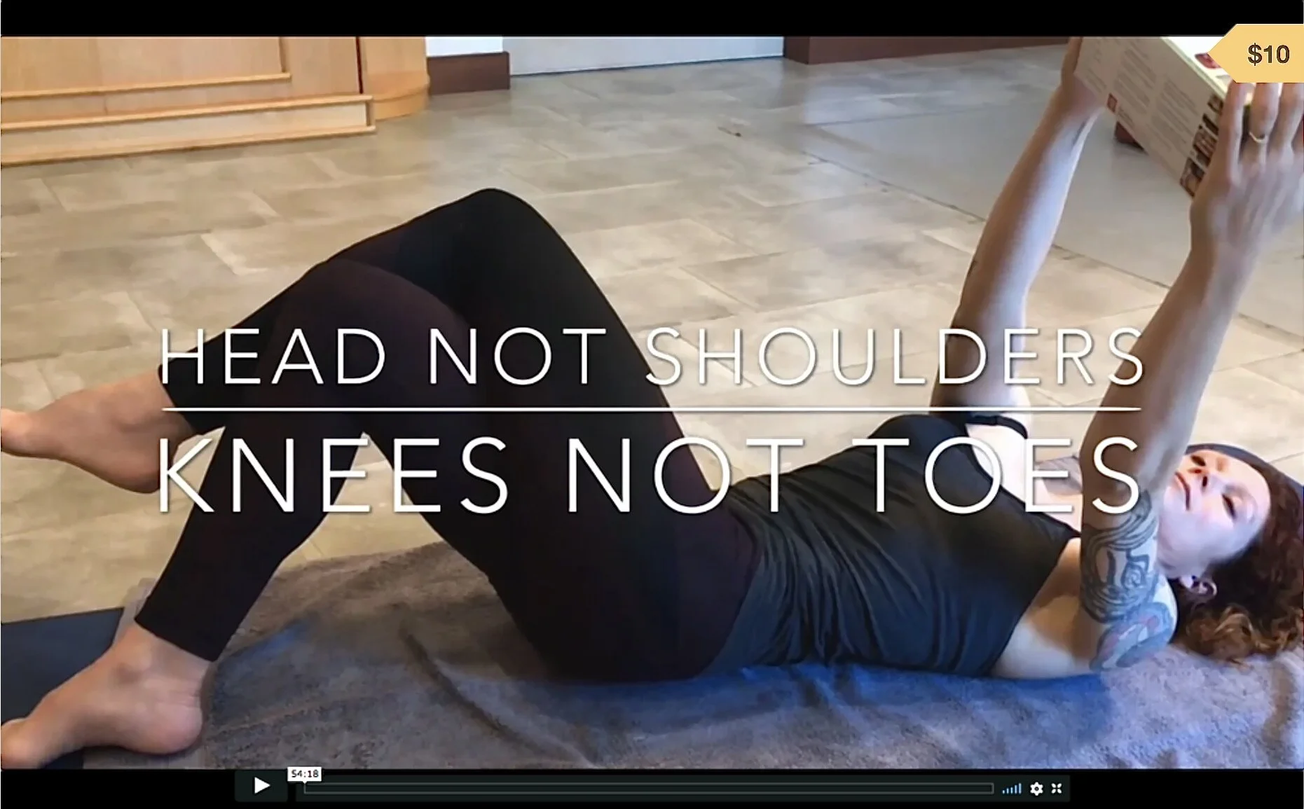 Head not Shoulders, Knees not Toes