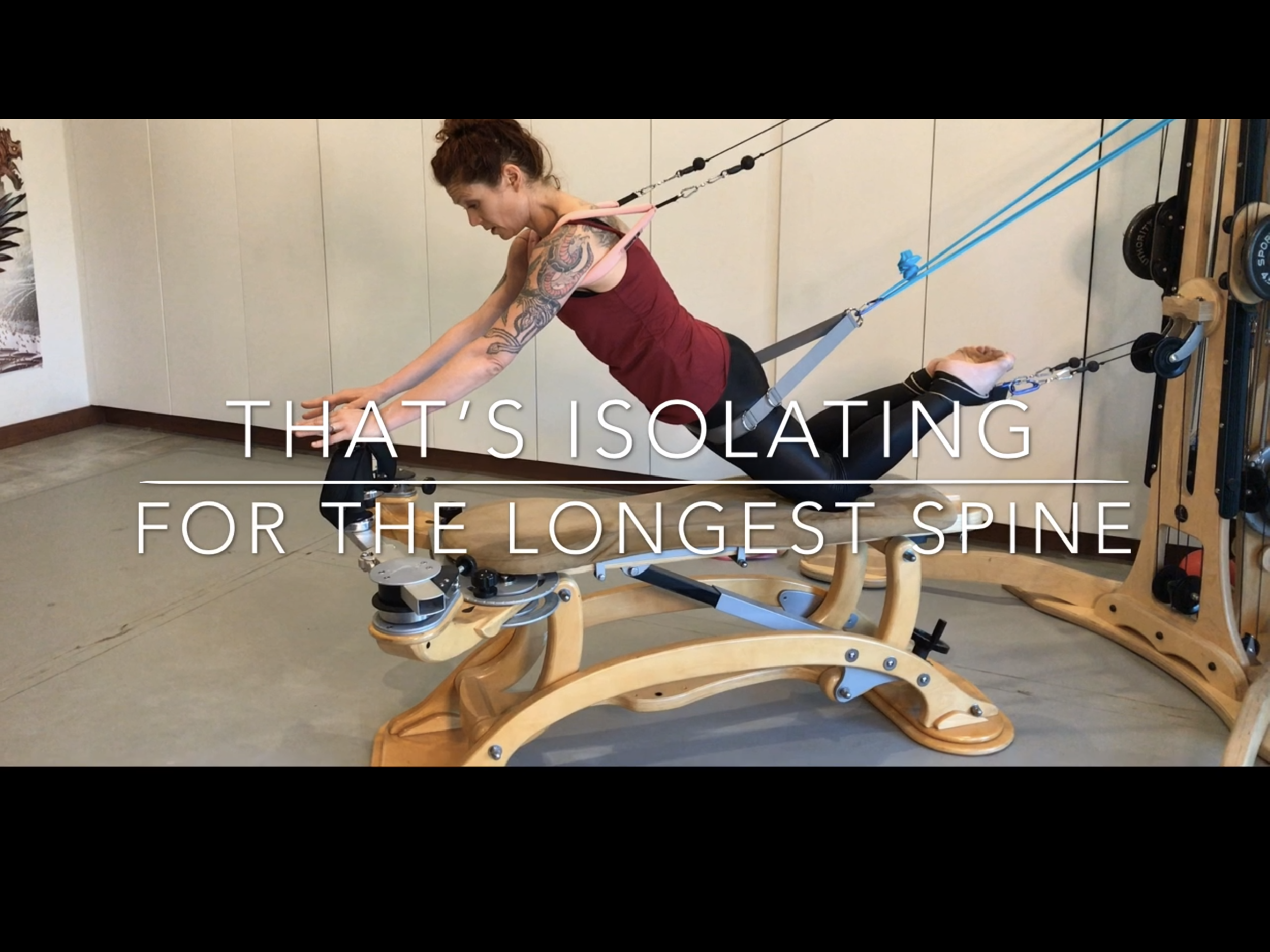 We're Isolating for the Longest Spine ( woooh oh oh oh, for the longest spine)