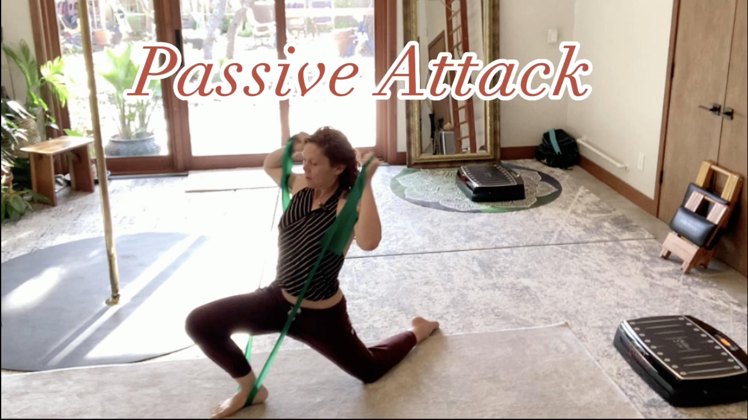 Passive Attack - 12 min warmup with a Theraband