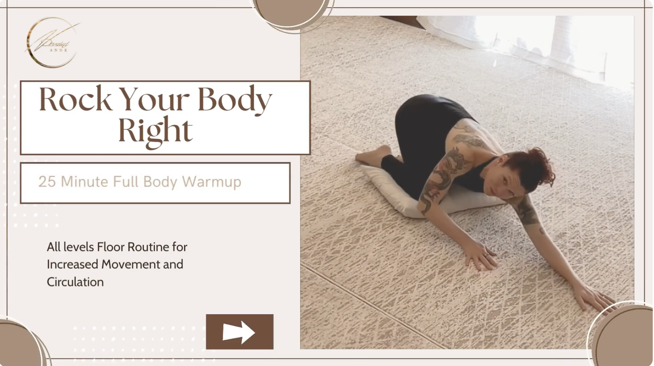 Rock Your Body Right - 25 min full body warmup