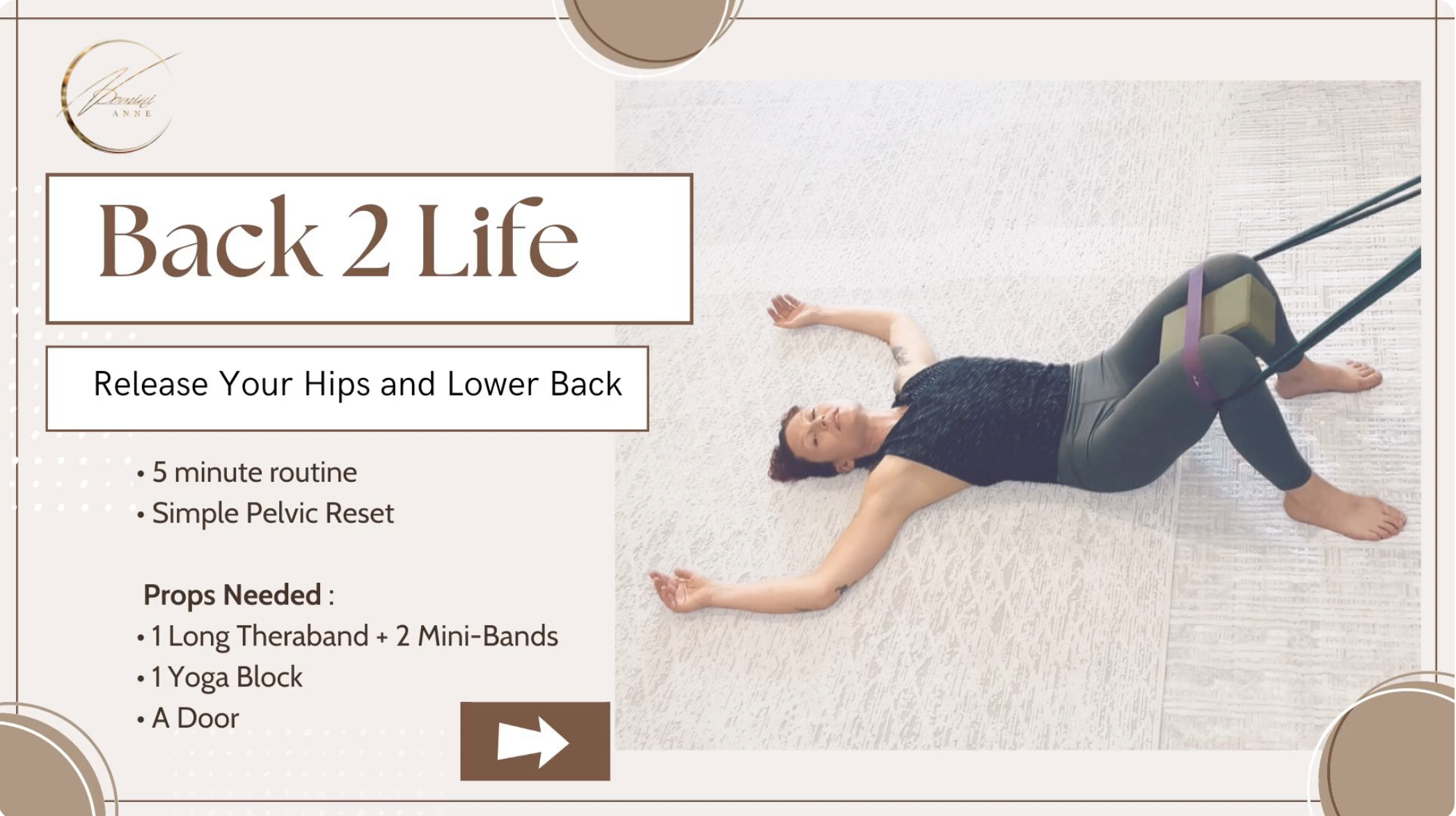 Back 2 Life - Reset Your Hips and Lower Back in 5 min