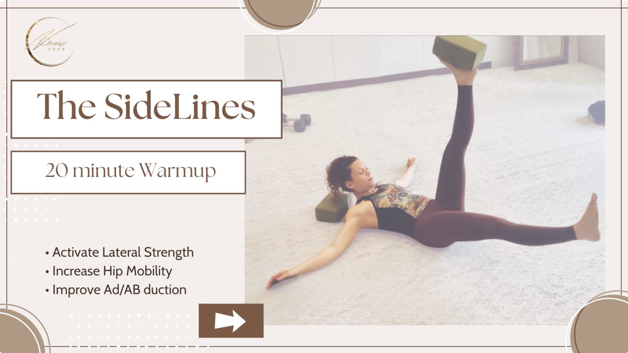 The Side Lines - 20 min side-body workout 