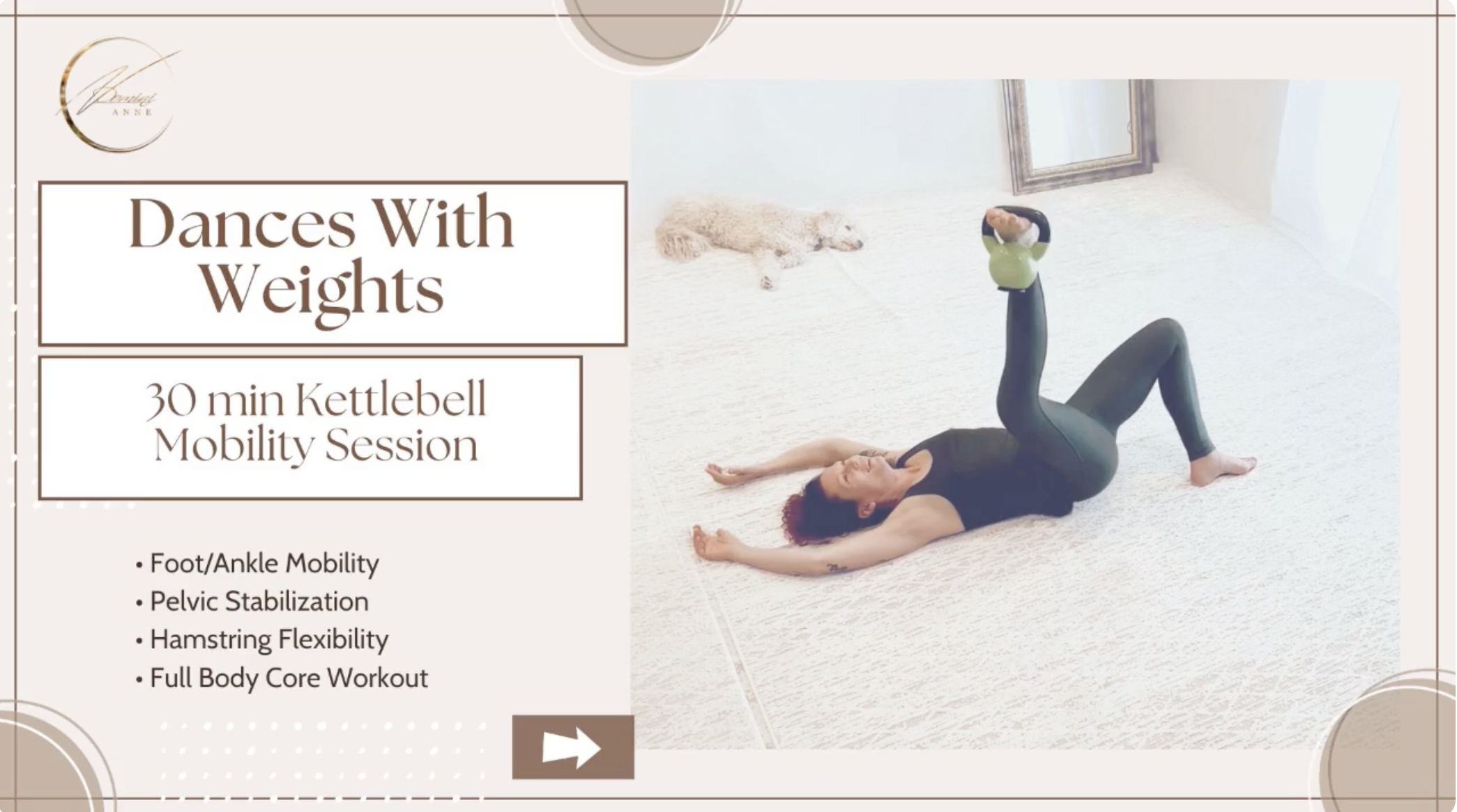 Dances with Weights - 30 minute Kettlebell workout