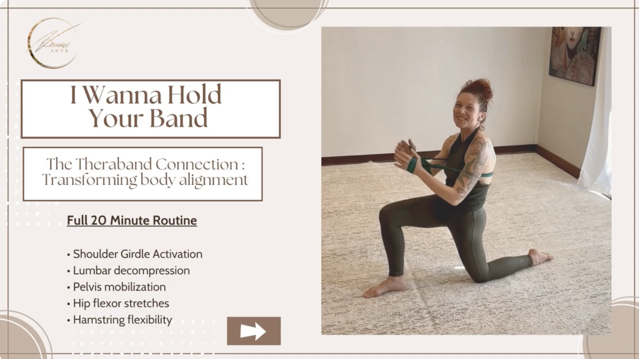 I Wanna Hold Your Band - 20 min  "Miracle Workout" 