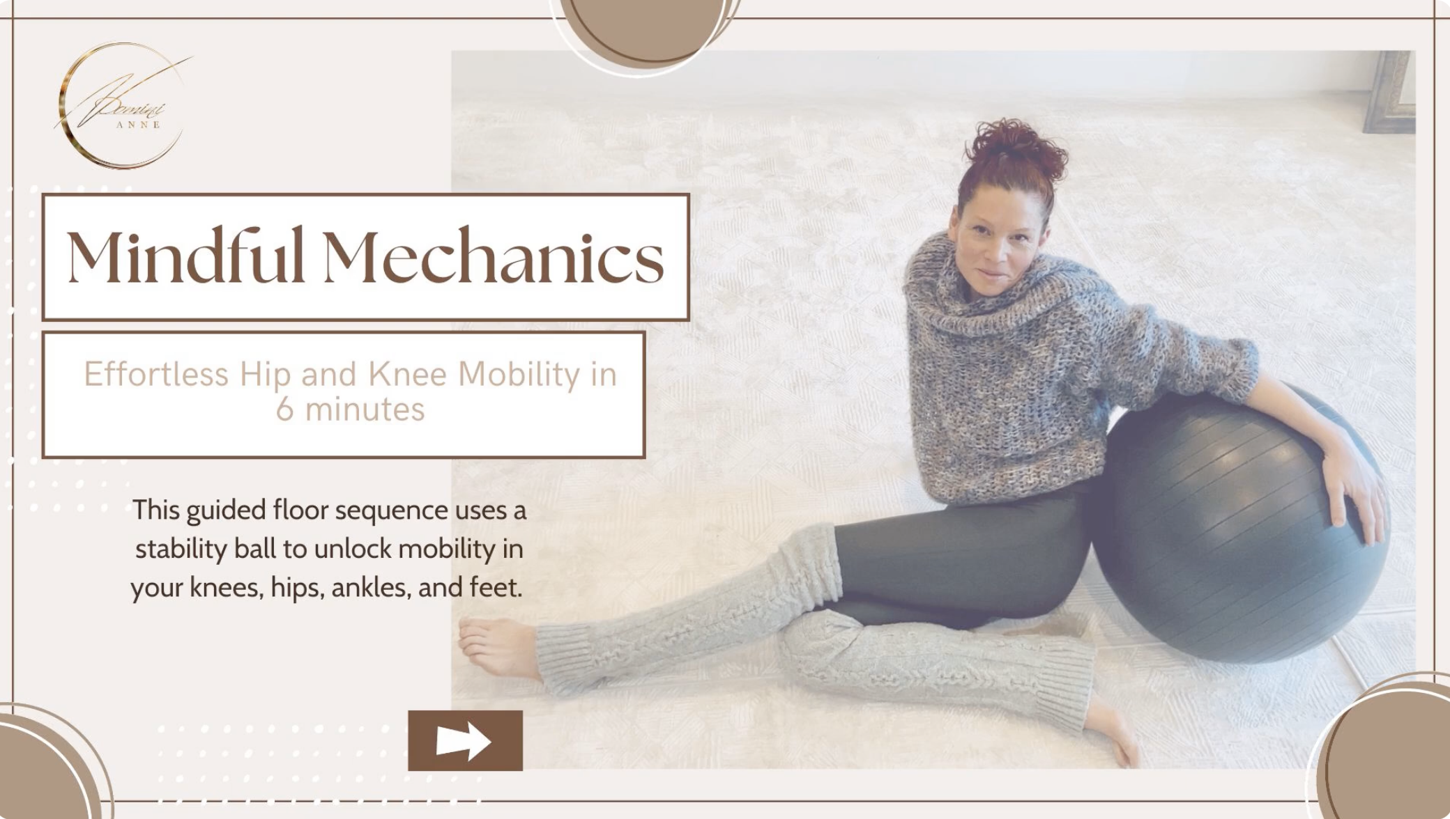 Mindful Mechanics - better hips&amp;knees in 6 min