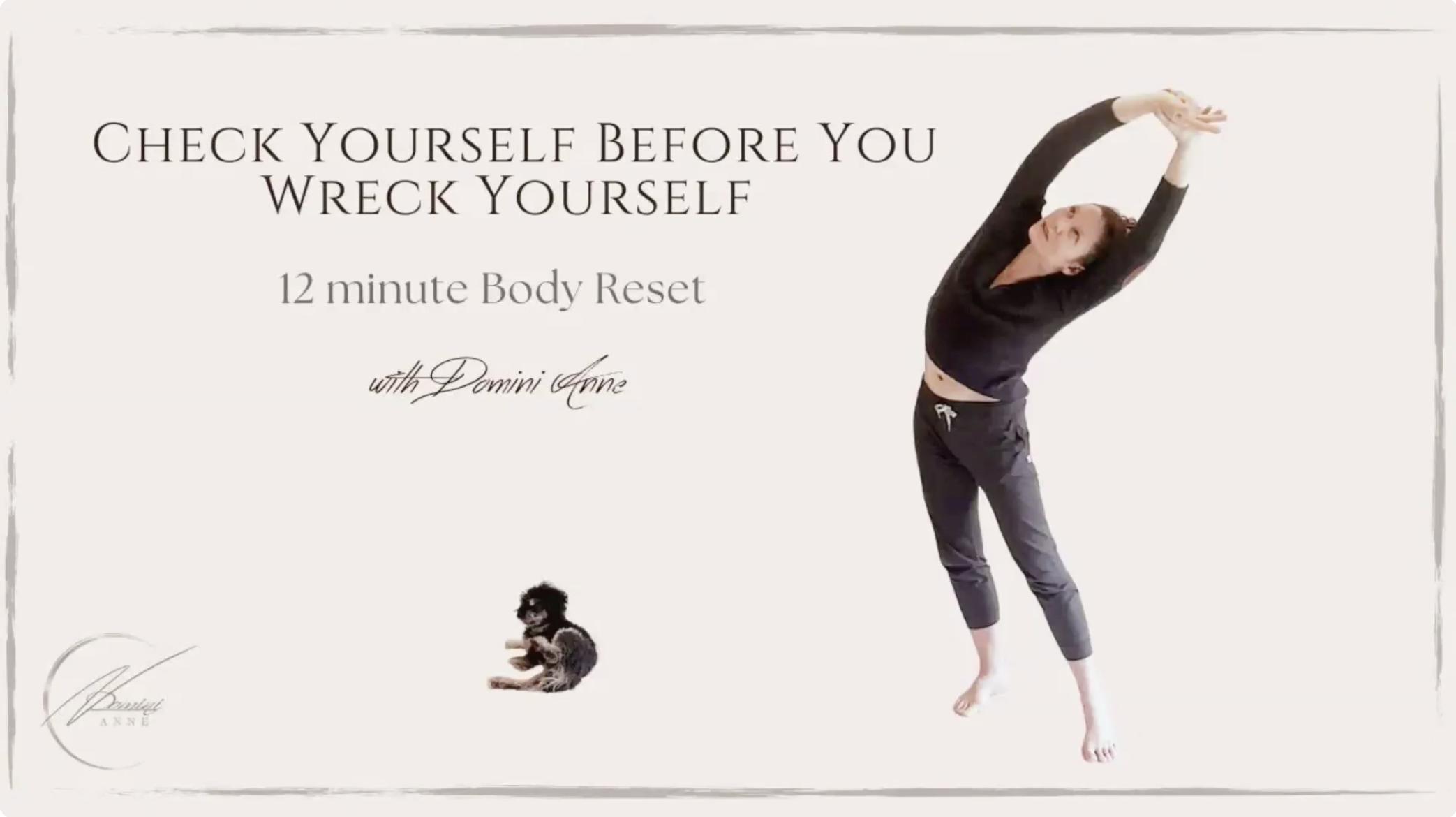 Check Yourself Before You Wreck Yourself - 12 min reset