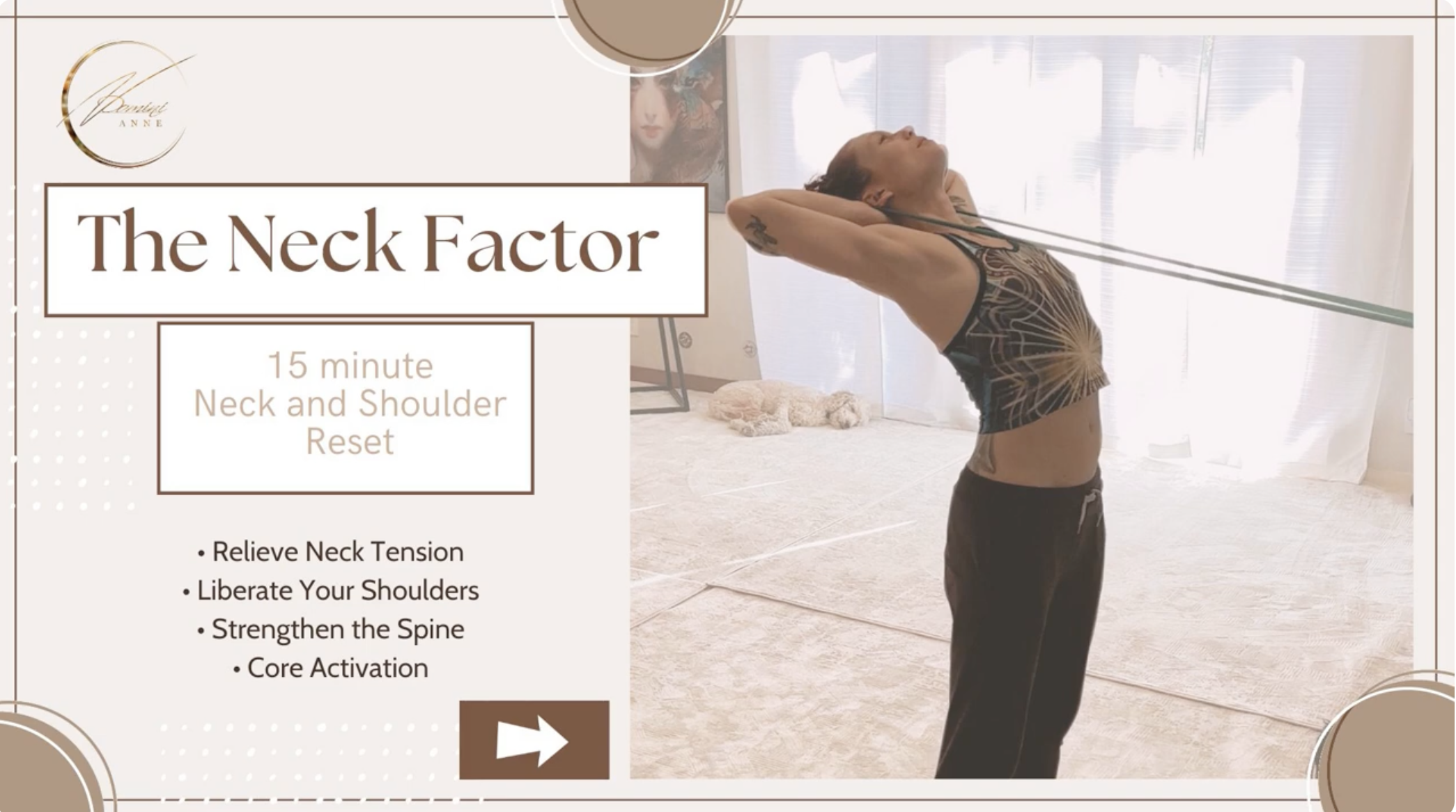 The Neck Factor - 15 min postural reset