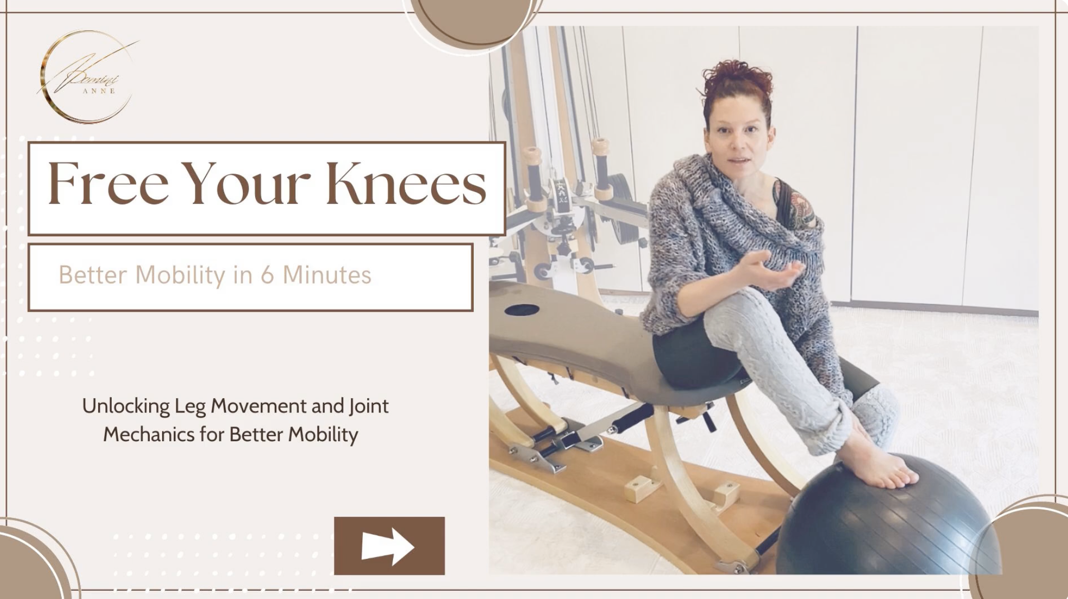 Free Your Knees - practical anatomy