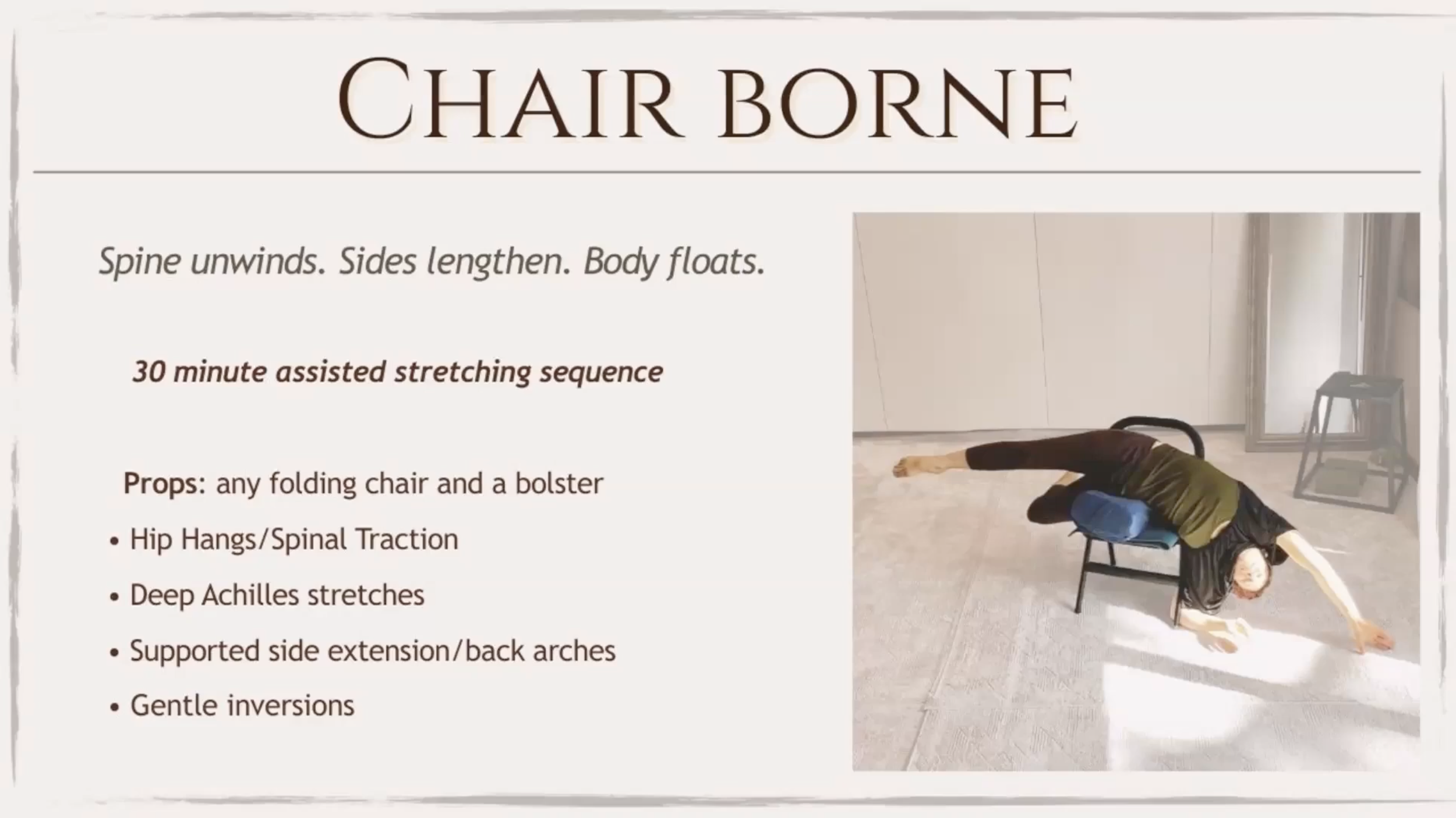 Chair Borne