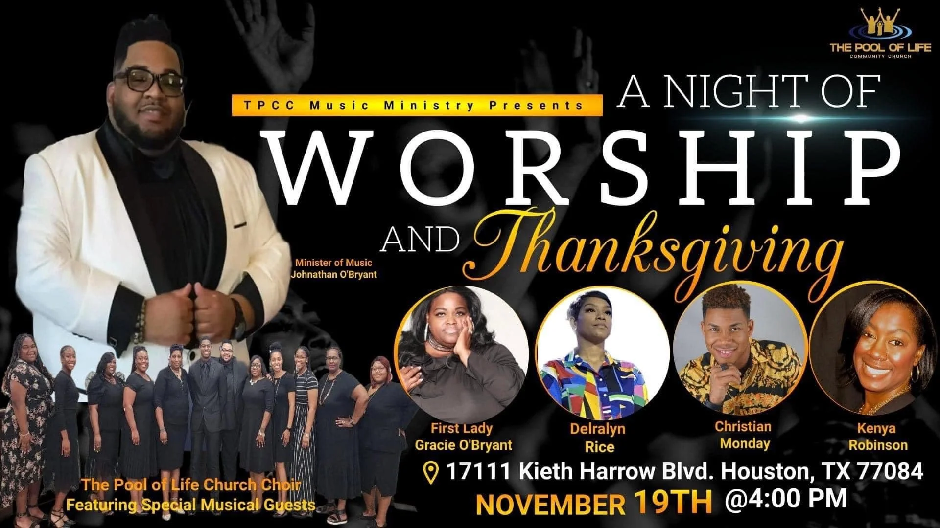 A Night of Worship & Thanksgiving