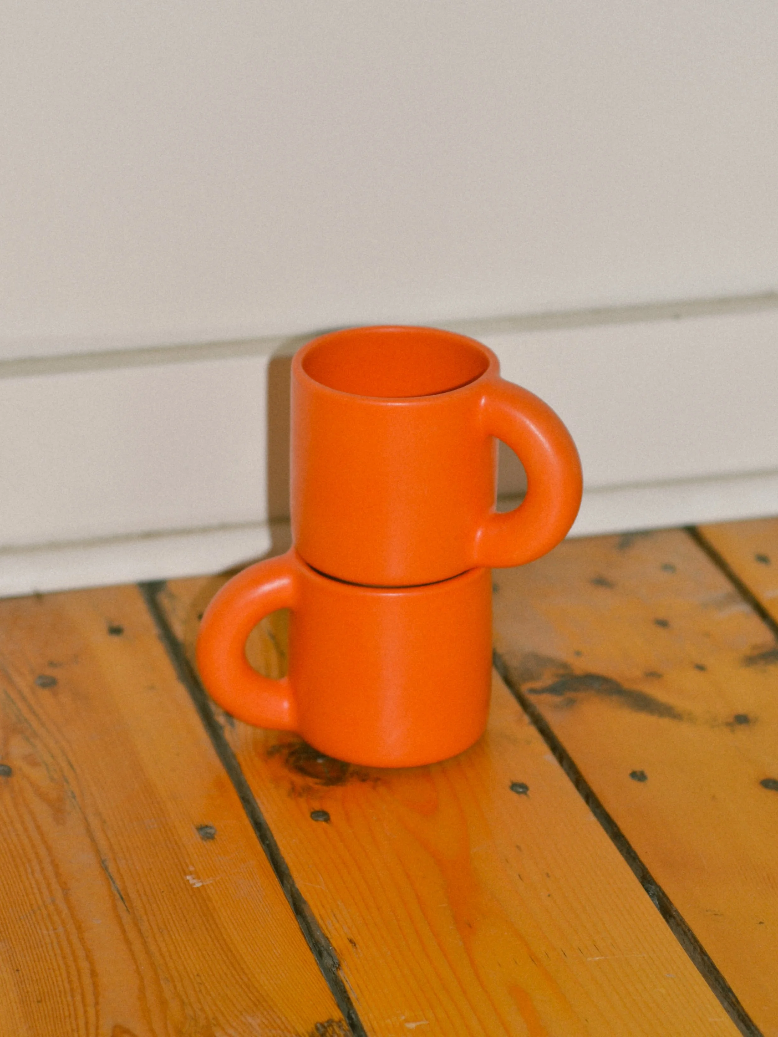 Orange Chubby Mug