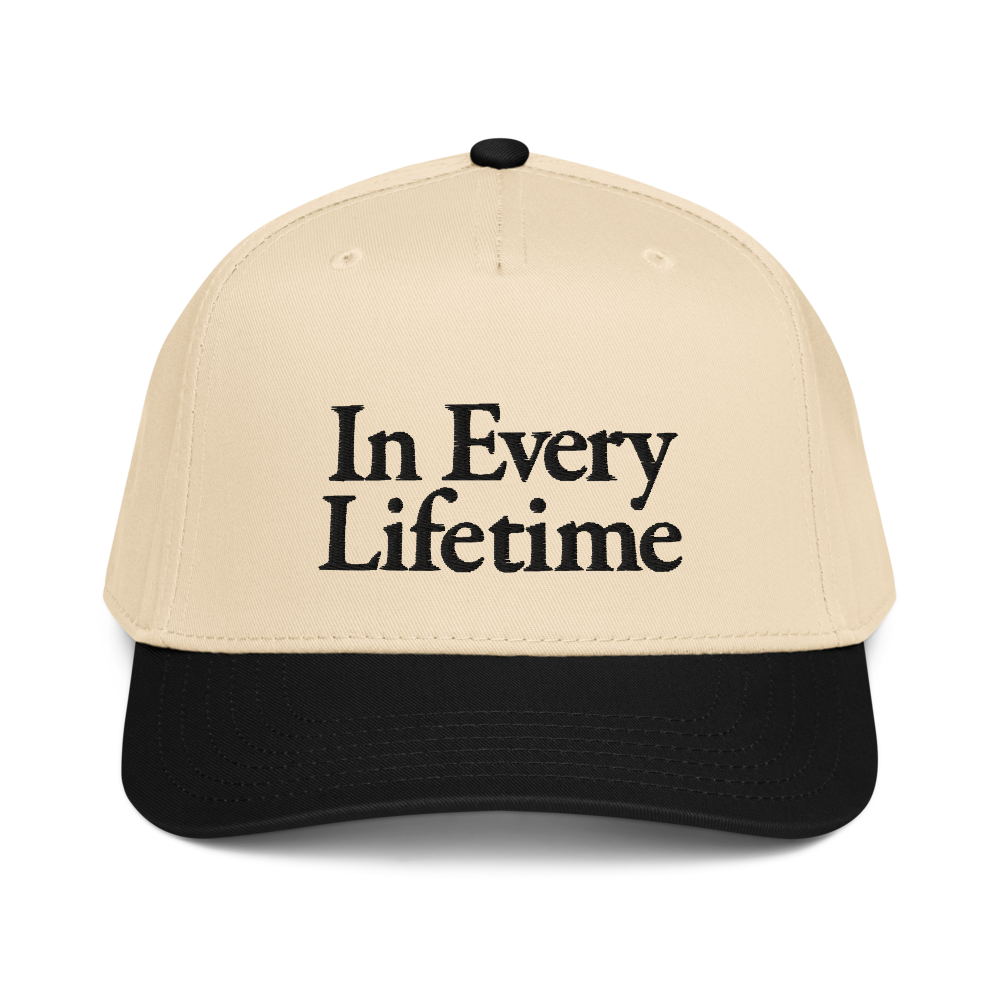 In Every Lifetime Hat | Cream & Black