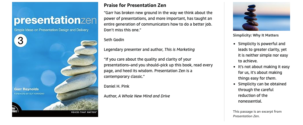 The bestselling Presentation Zen