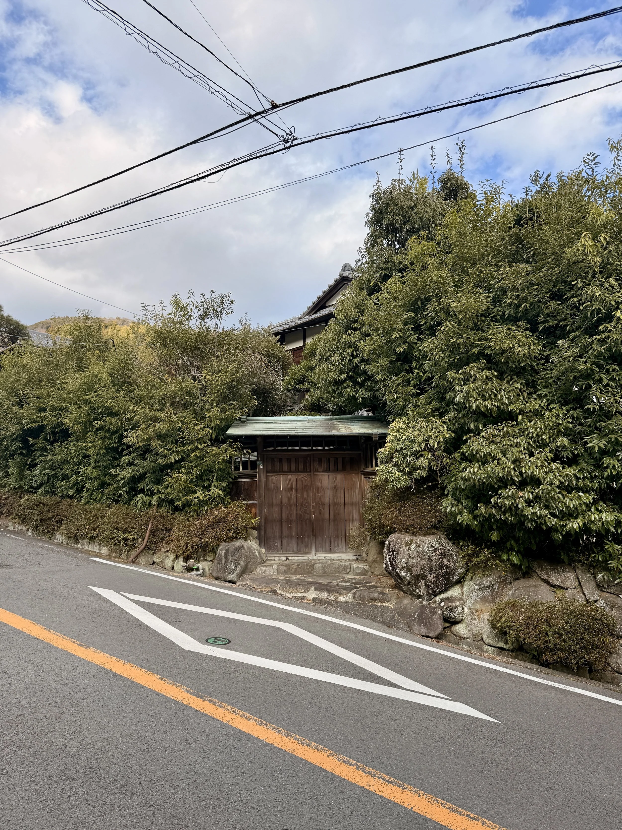 This is the front entrance to the house.