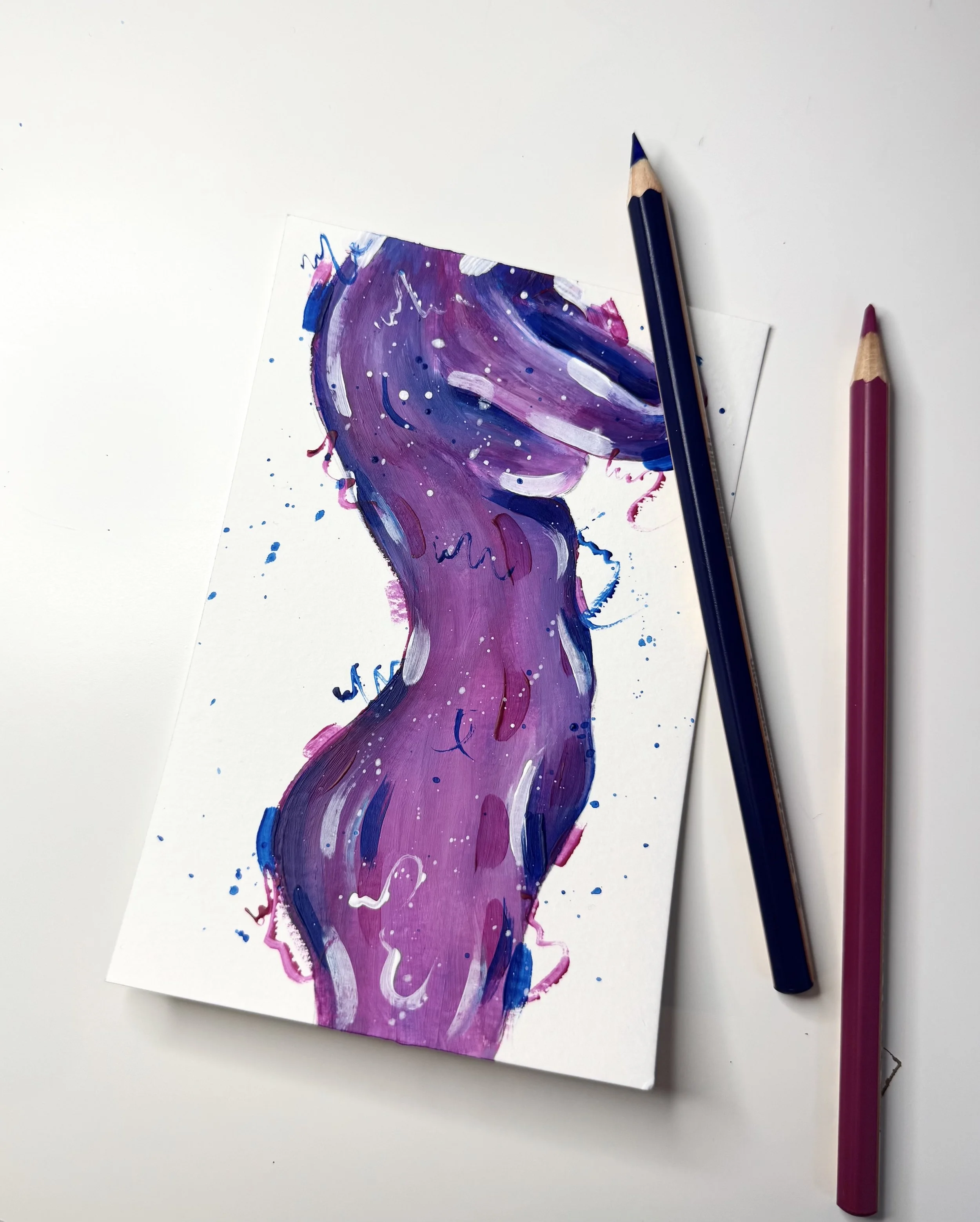 I Think The World Of You - Original Painting