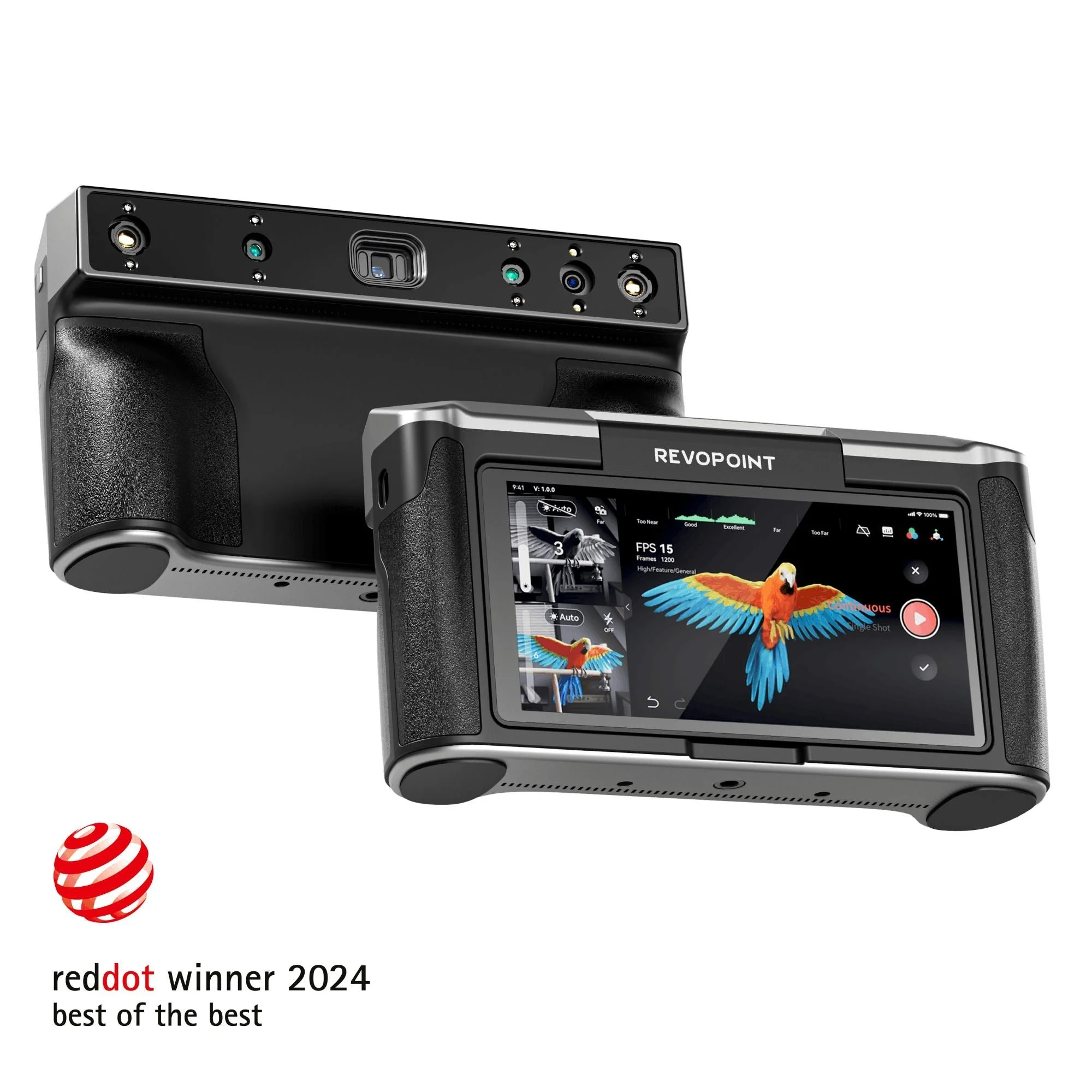 We use Revopoint Miraco 3D scanner