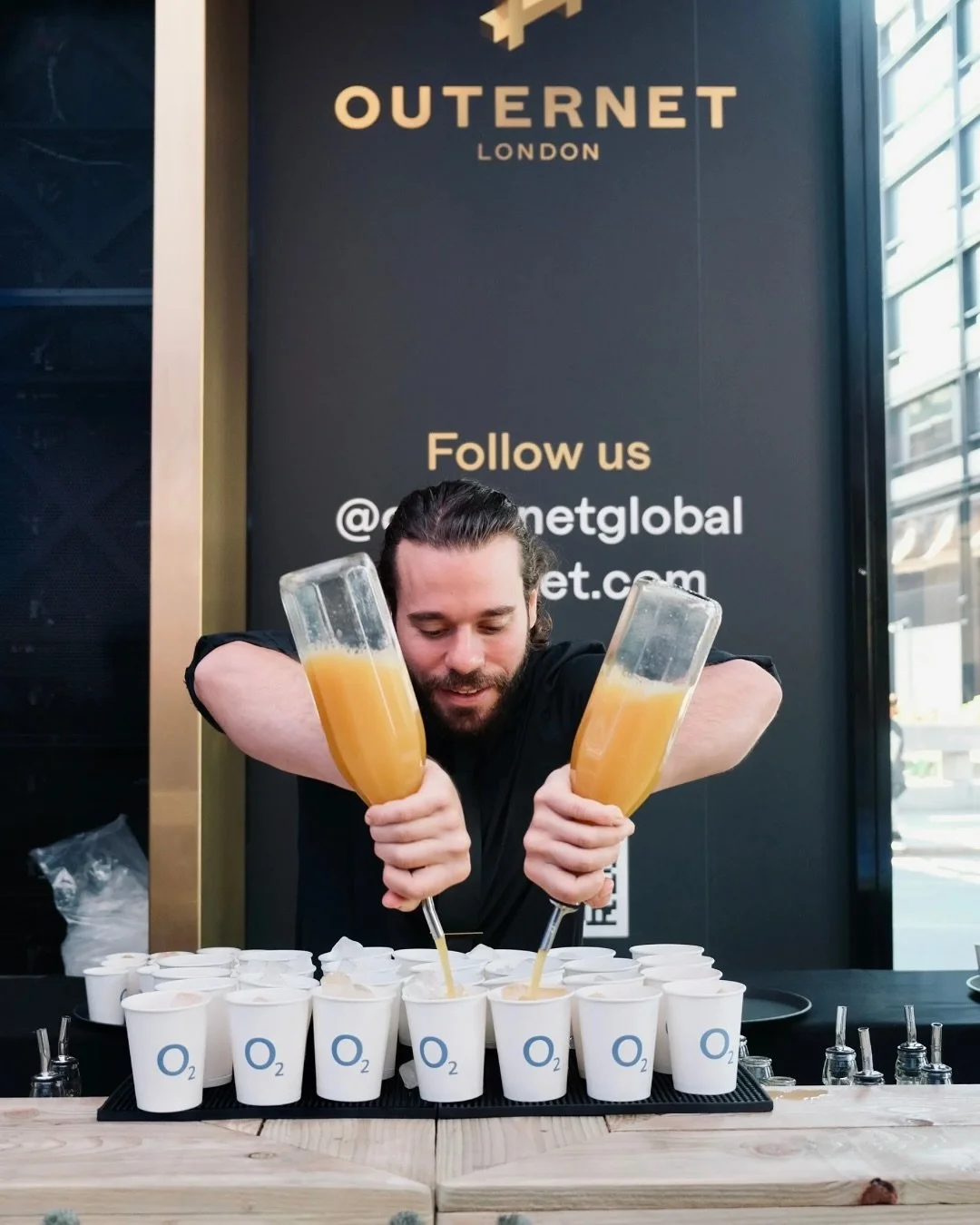 Live from the Scottish Highlands to @outernetlondon - Sept 4th with @O2 and @heyitsau_ra was something special 🏔️

We served up Highland-inspired mocktails while the UK&rsquo;s most remote gig streamed live into London&rsquo;s most advanced immersiv