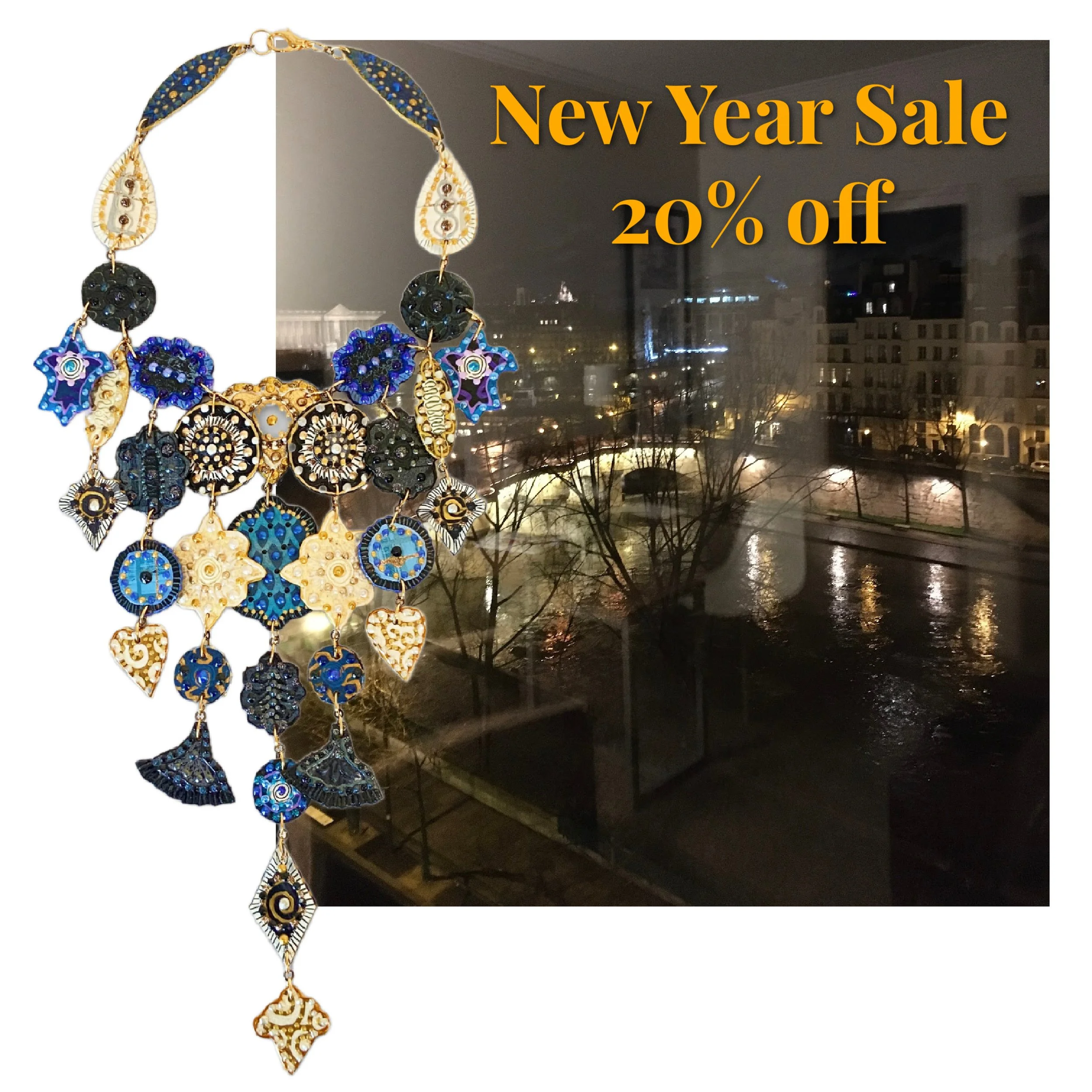 Paris By Night Necklace