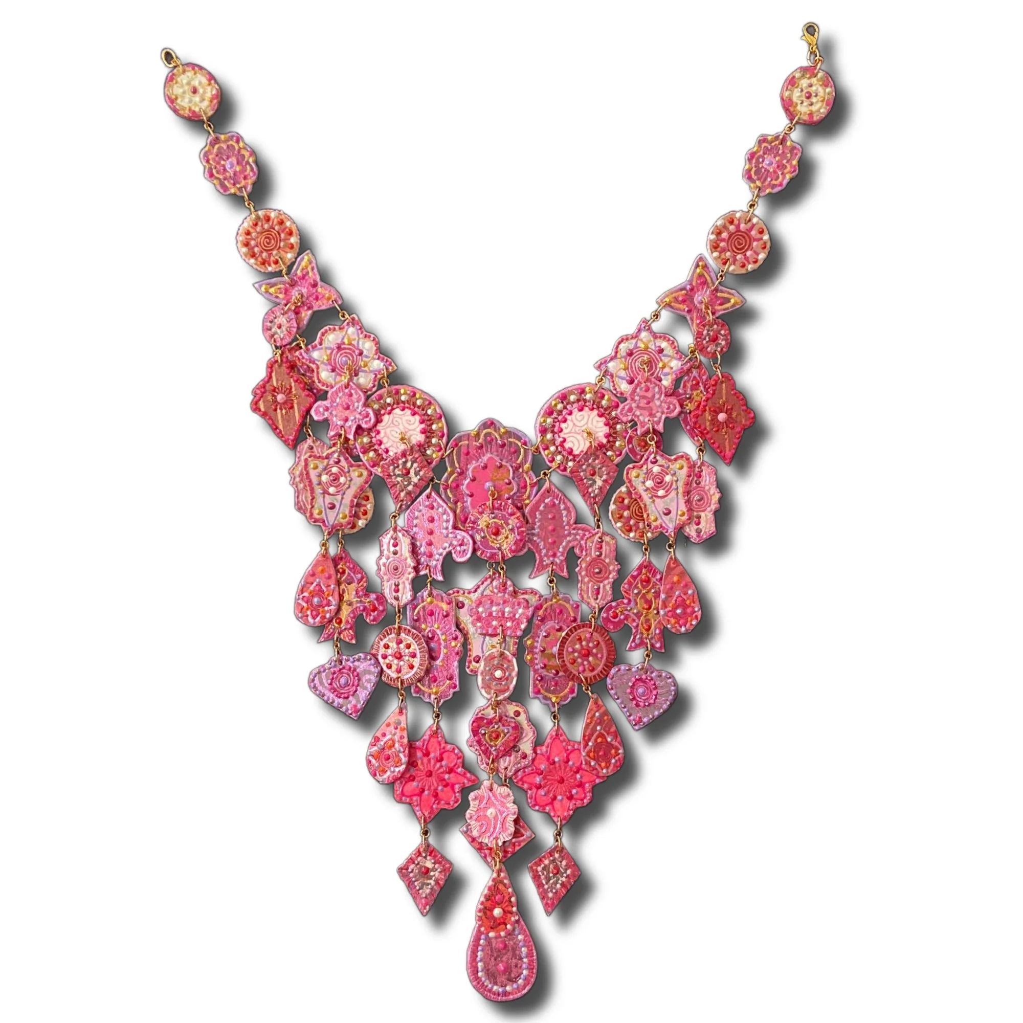 Pink Long Charm Necklace .jpg