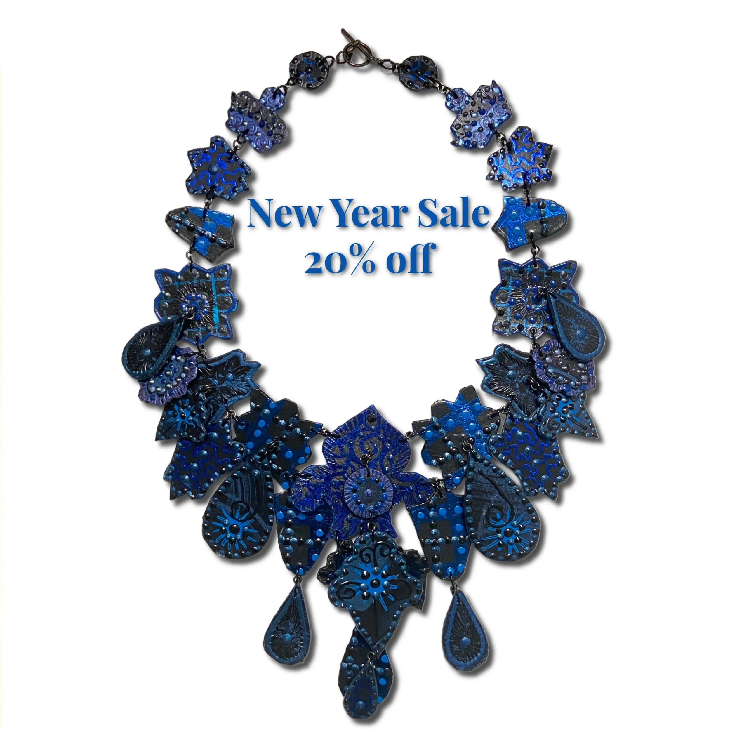 Dark Blue Reverie Necklace