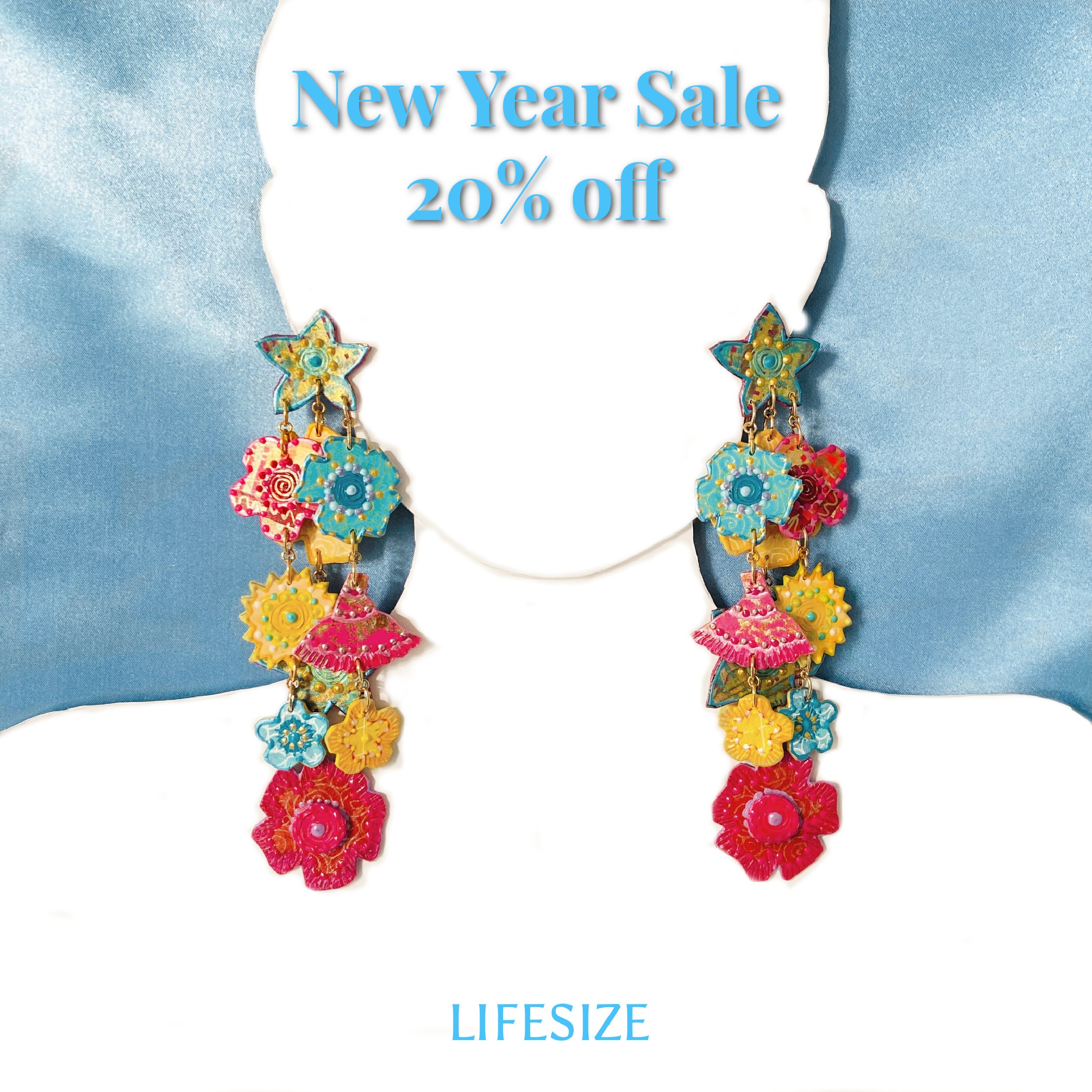 Cascade Flower Earrings