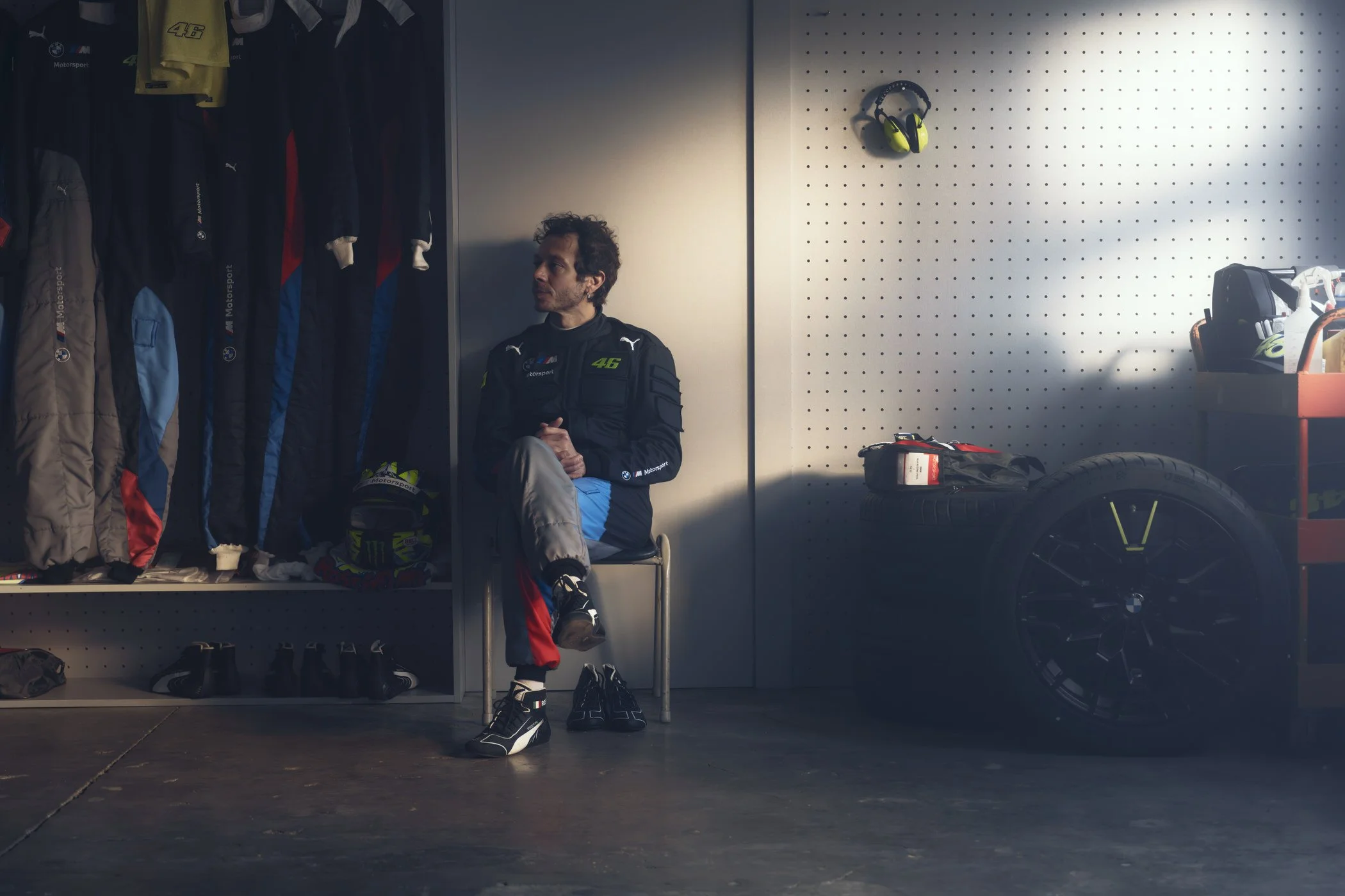 BMW M4 CS VR46 on Location