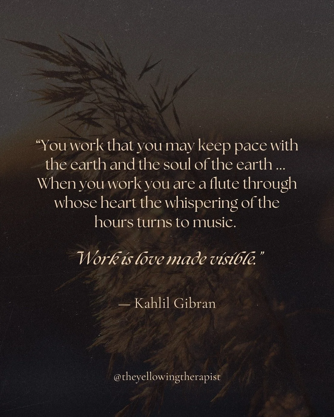 On this Capricorn full moon, 
may we remember&hellip;

Work as Love 

as hands reaching outward, 
carrying the flame in our hearts 

as the honouring of our ancestors, 
human and more-than-human

as a passionate dance with our Daimon,
our loyal soul-