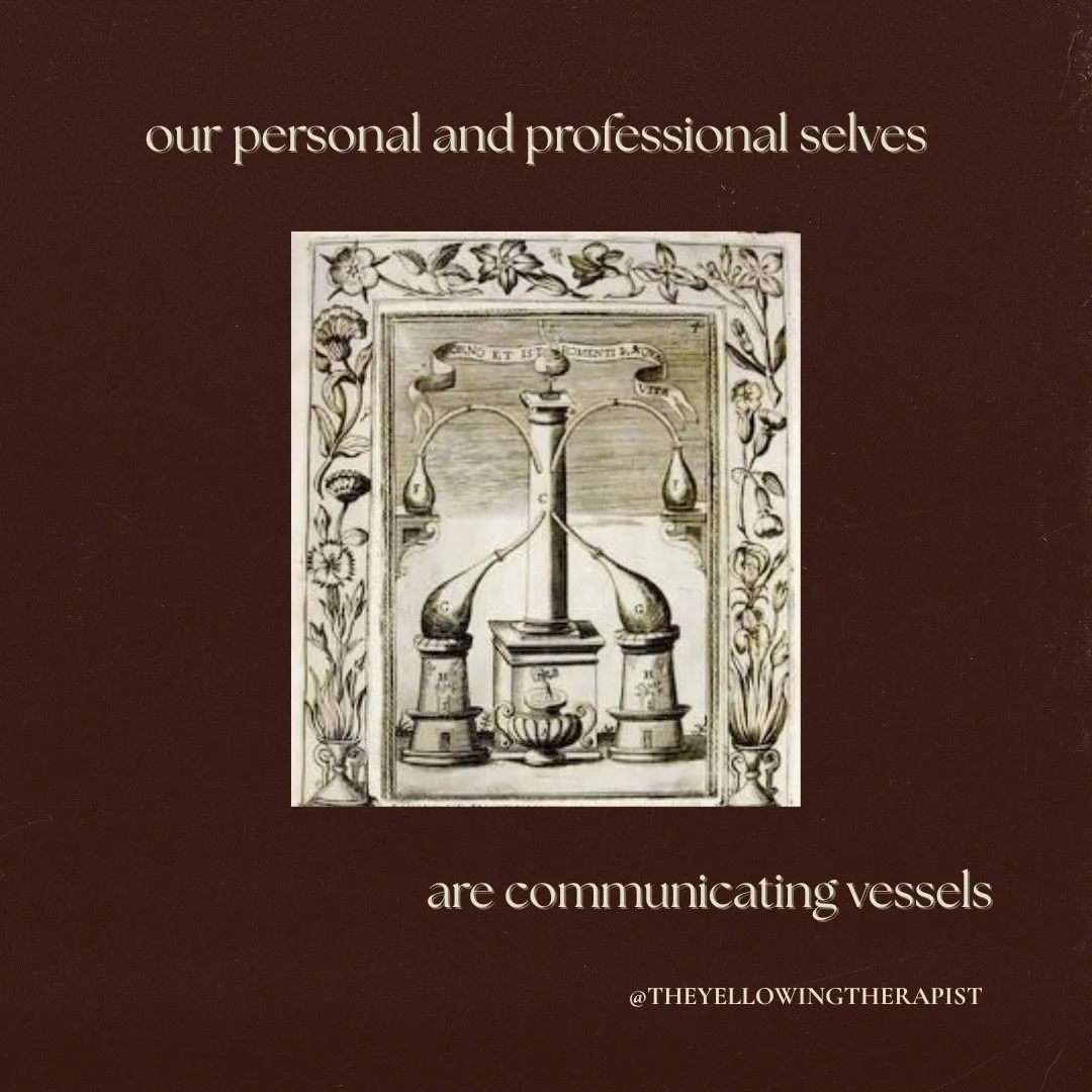 My work with practitioners emerged from a desire to weave together personal inner work and professional development.

It was initiated by a need I first experienced within myself, and then witnessed in fellow soul-workers,
for the two to not be artif