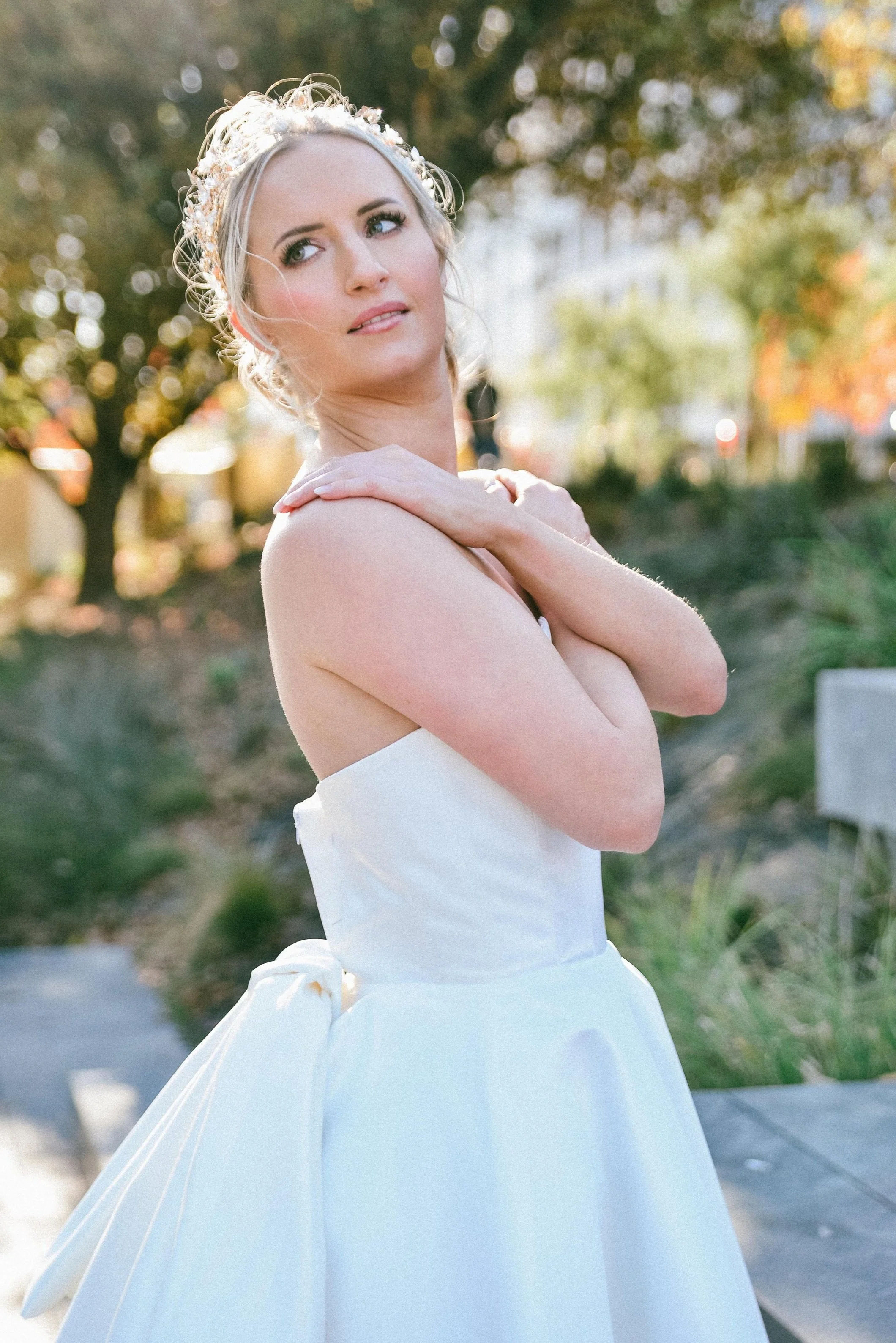 Bridal wedding hair and makeup