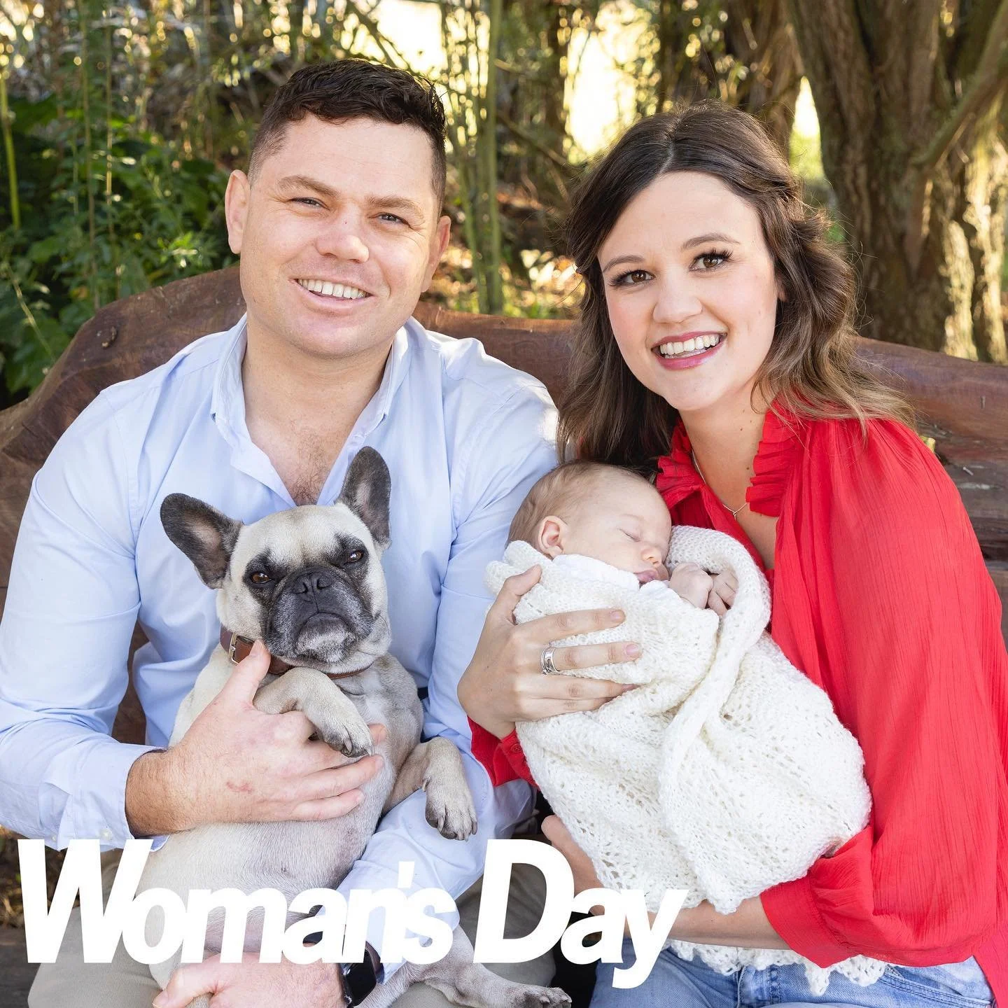 Angel and Brett. Womans Day Magazine photoshoot hair and makeup