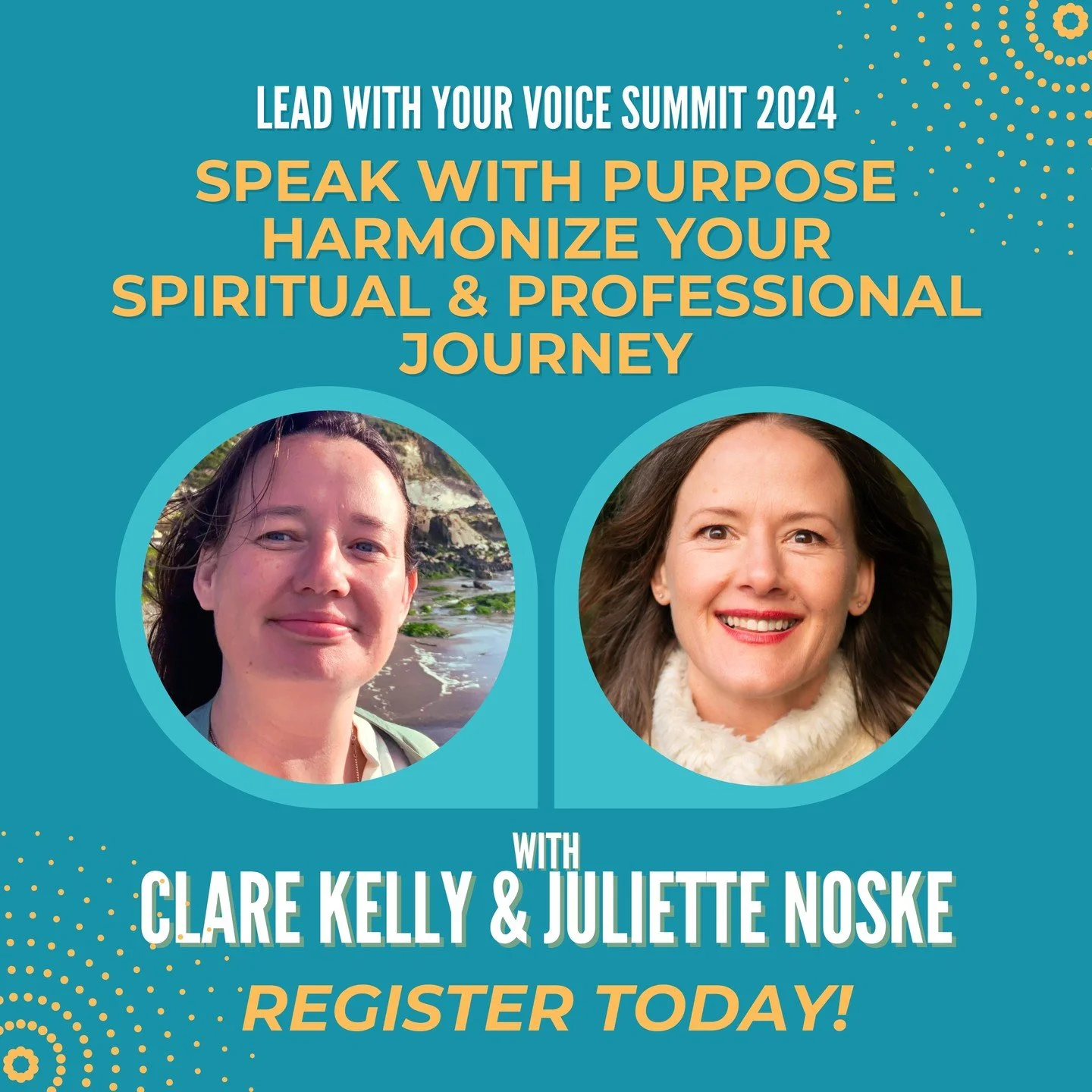 I have the pleasure of being a part of the 
&quot;Lead With Your Voice Summit&quot; 
Coming Up Soon.

If you&rsquo;ve ever felt like your voice doesn&rsquo;t quite convey who you really are, or you struggle to speak up in a way that feels authentic, 