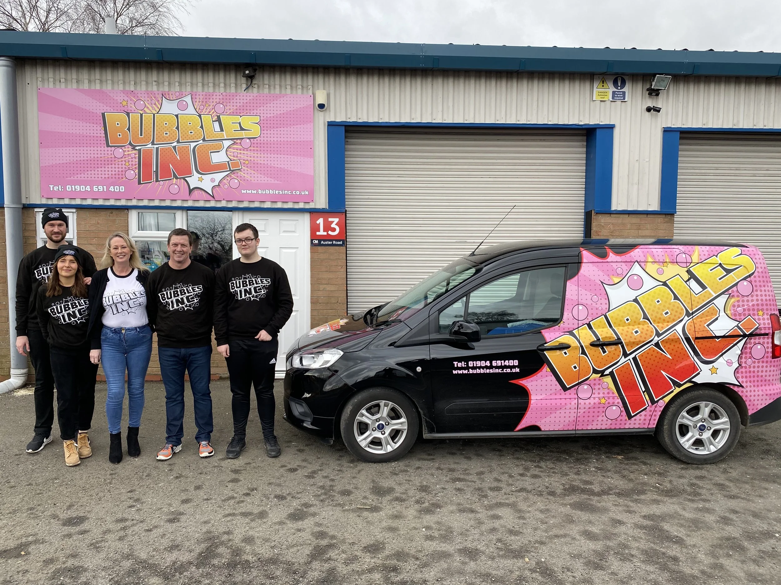 Bubbles Inc. Laundry service and linen hire in Yorkshire