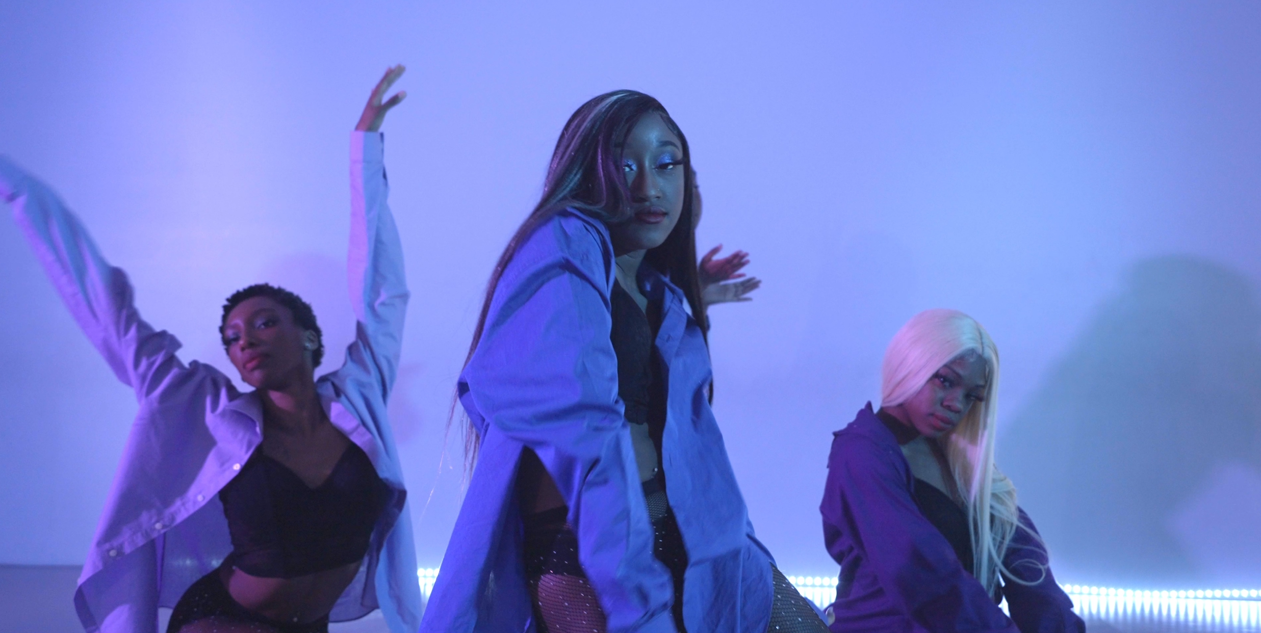 Dancers Tyjah Holden, Zaria Smith, Tt’shaylah Lightbourn, Nasia May 