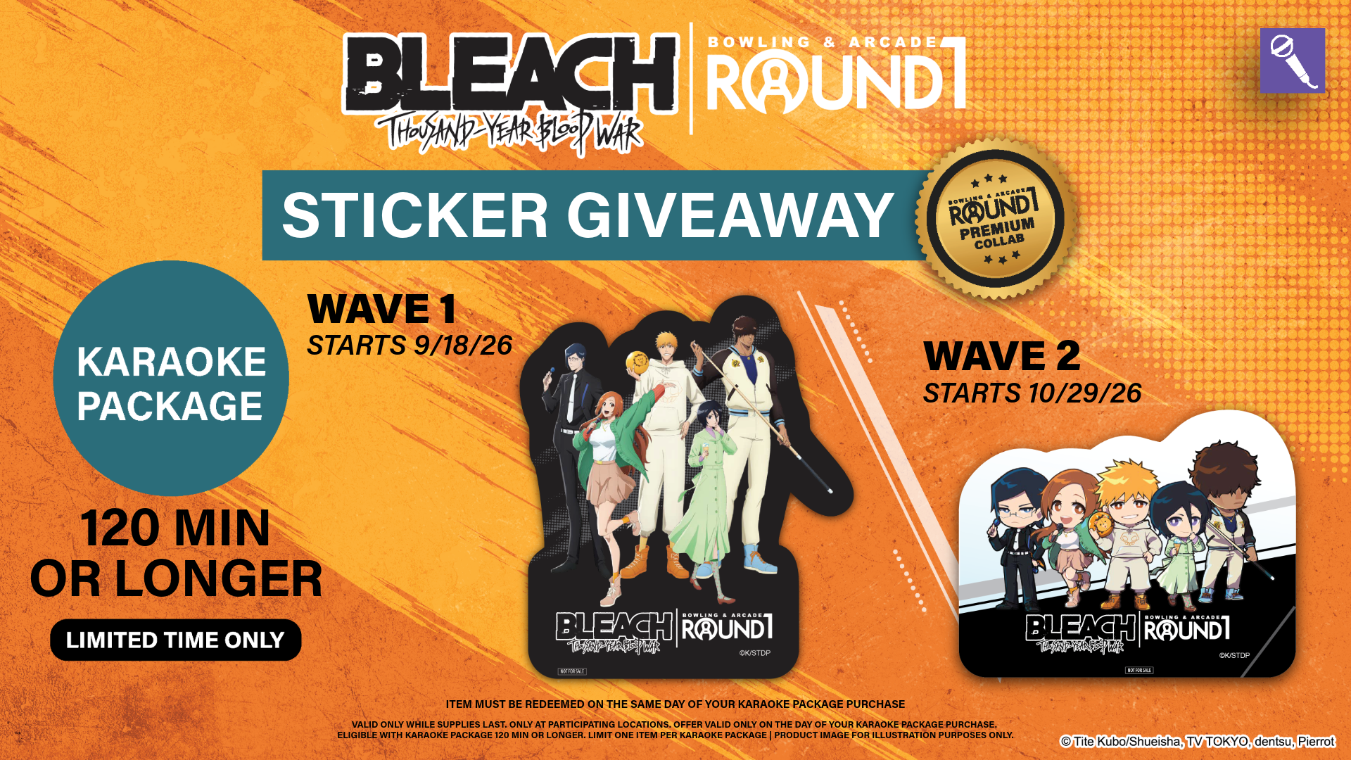 BLEACH TYBW x Round1 USA Collab