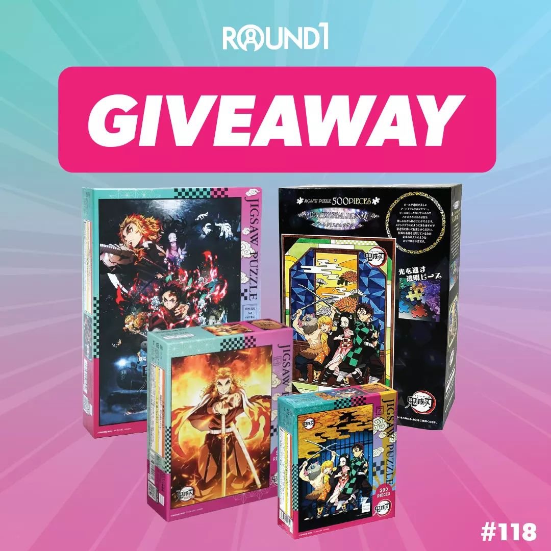 Channel your inner Tanjiro and piece together your favorite anime!&nbsp;🌊⚔️ 

Four (4) lucky fans will win one of the below prizes:
🧩&nbsp;Demon Slayer - 300 Piece Ensky Puzzle
🧩&nbsp;Demon Slayer the Movie: Mugen Train - 500 Piece Ensky Puzzle
🧩