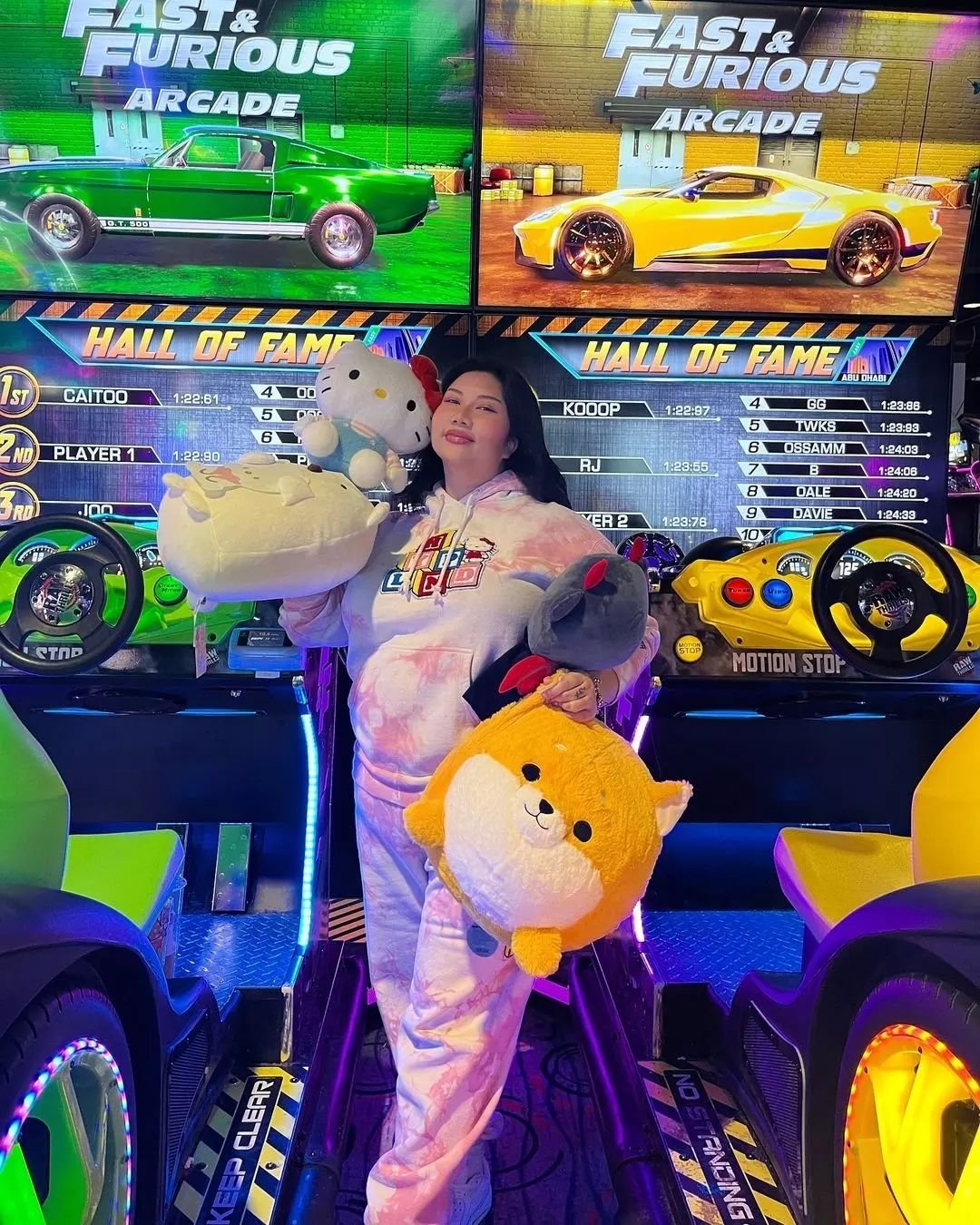 Round1 Fast &amp; Plushious!&nbsp;🚗💨 

&quot;When you find a man that wins you stuffies as much as you can win them yourself 💕&quot;

📸📽️ : @tarayamaguchi (via IG) #R1FanRepost
---
Want a chance to be featured? Tag us @round1usa or #round1usa
--