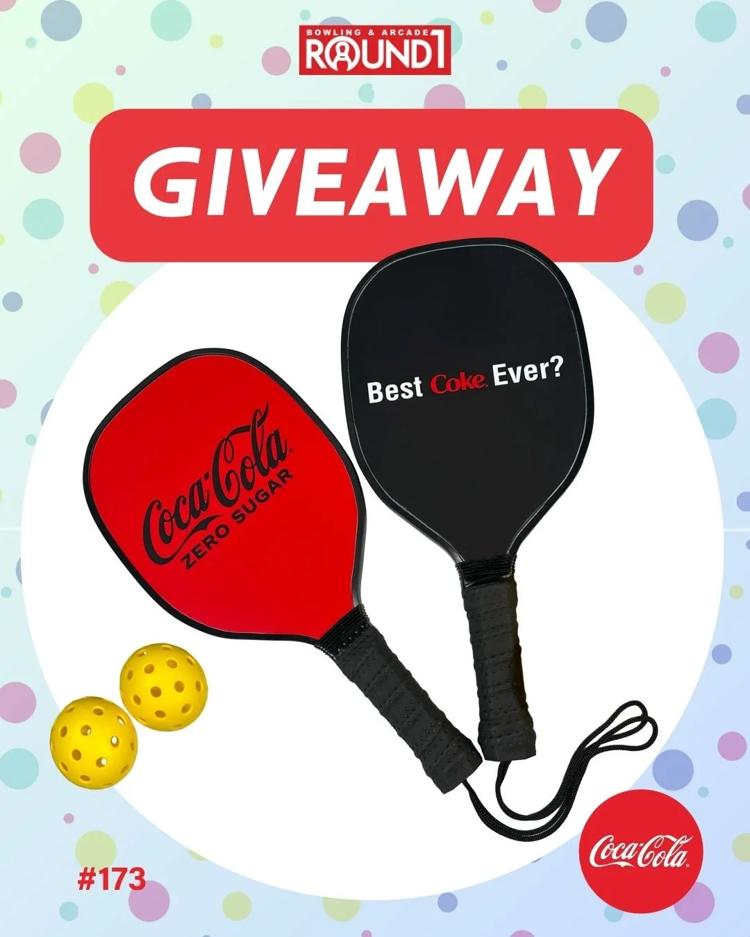 Who's ready to serve up some fun? 🙌 We're giving one (1) lucky winner a Coca-Cola pickleball racket and ball set! 🏓💥 Smash your way to victory and enter now! (Prize includes two rackets and balls)

For official entry:
1. Like this post
2. Tag 3 fr