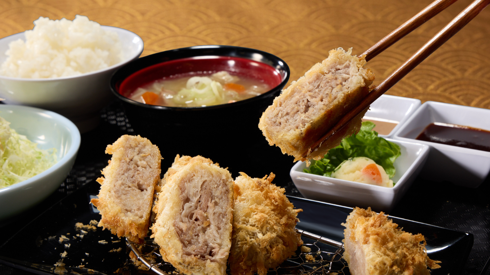 Mille-Feuille Pork Tonkatsu Meal