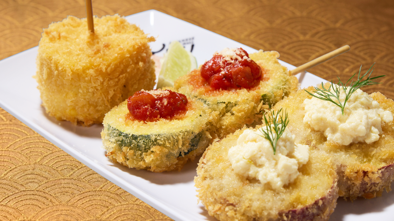 Vegitable Kushiage Set (3pcs)